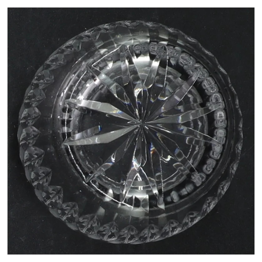 Krystalglas vase (str. 7 cm)