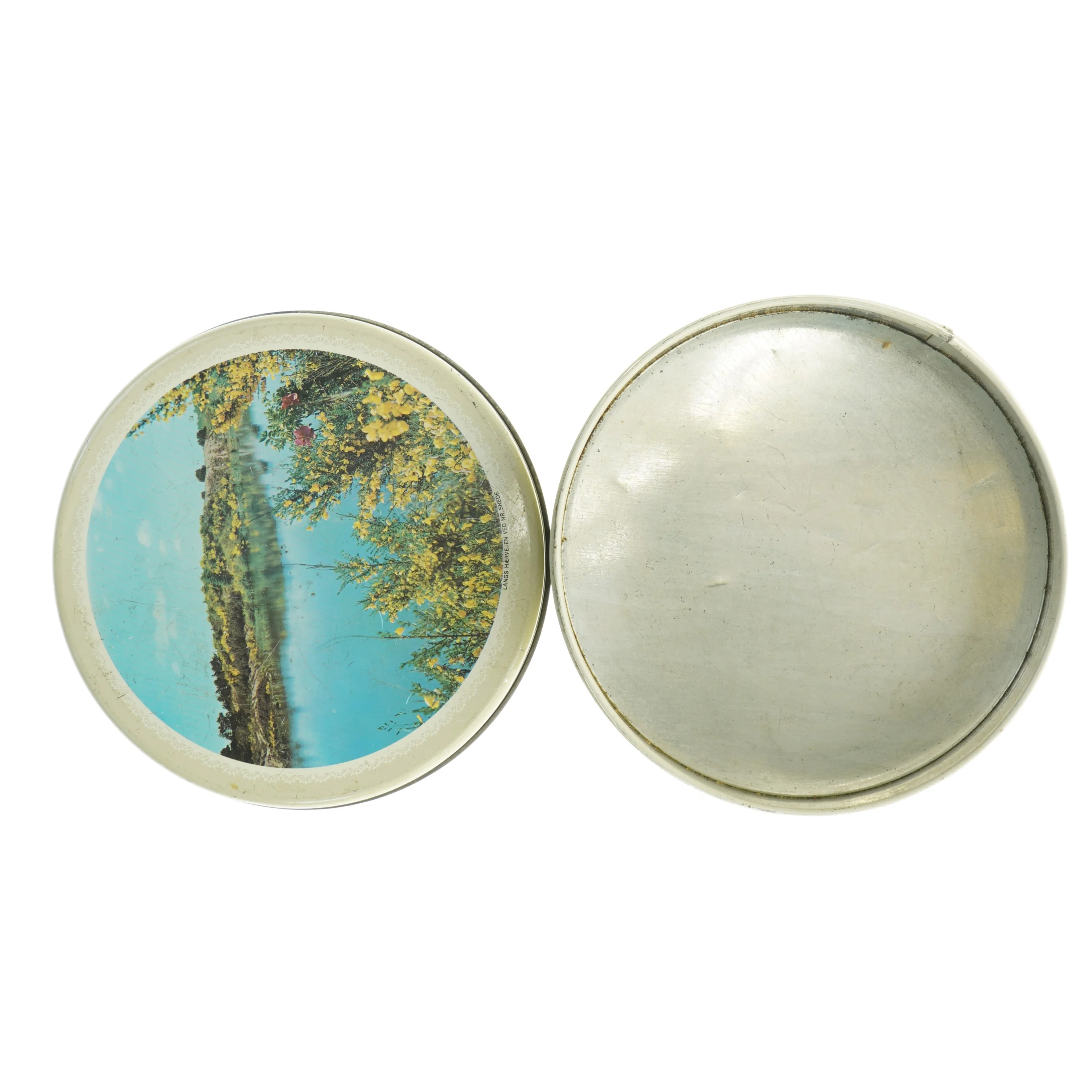 Kagedåse (str. Diameter, 22 cm h 8 cm)