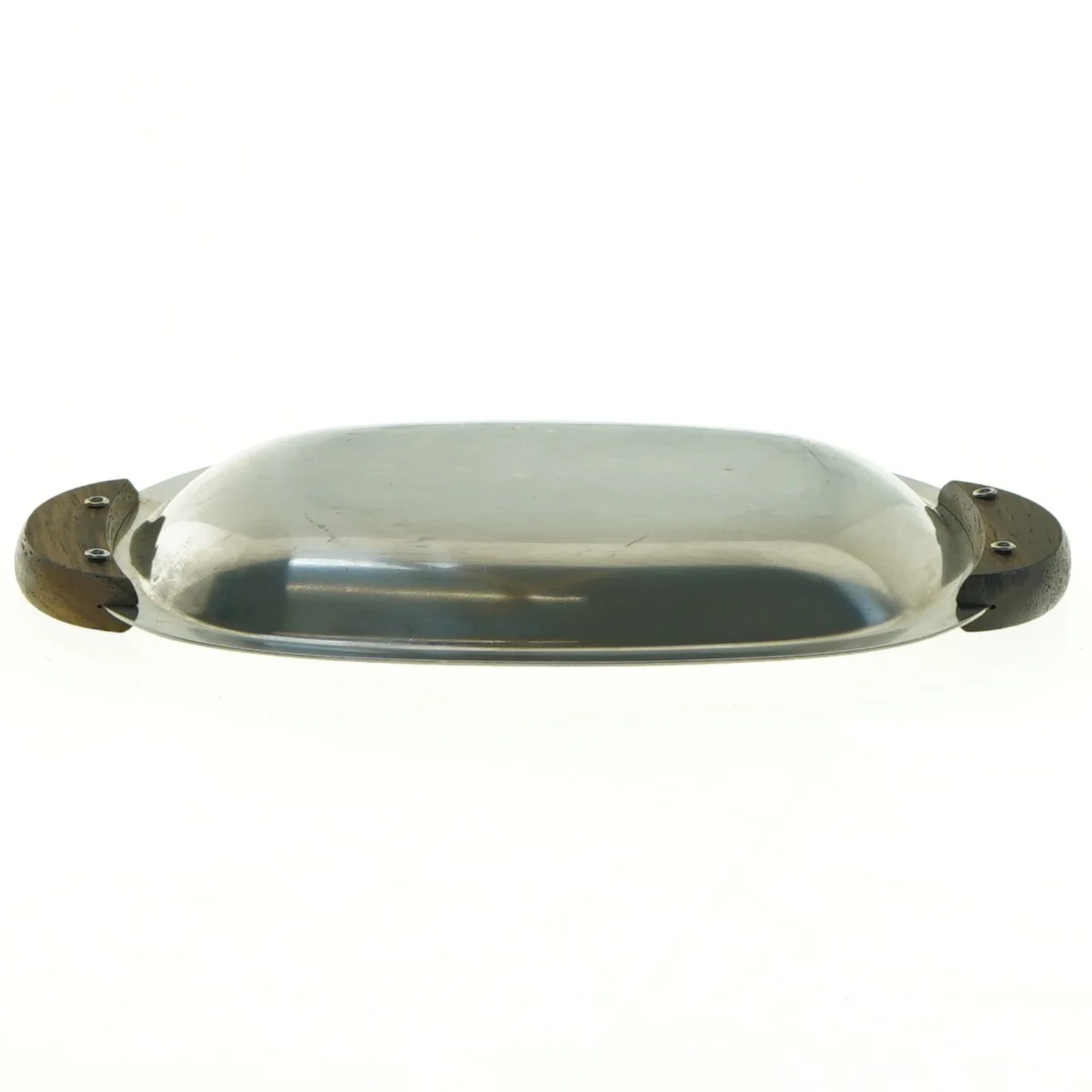 Metalfad med træhåndtag (str. 17 x 11,5 cm)