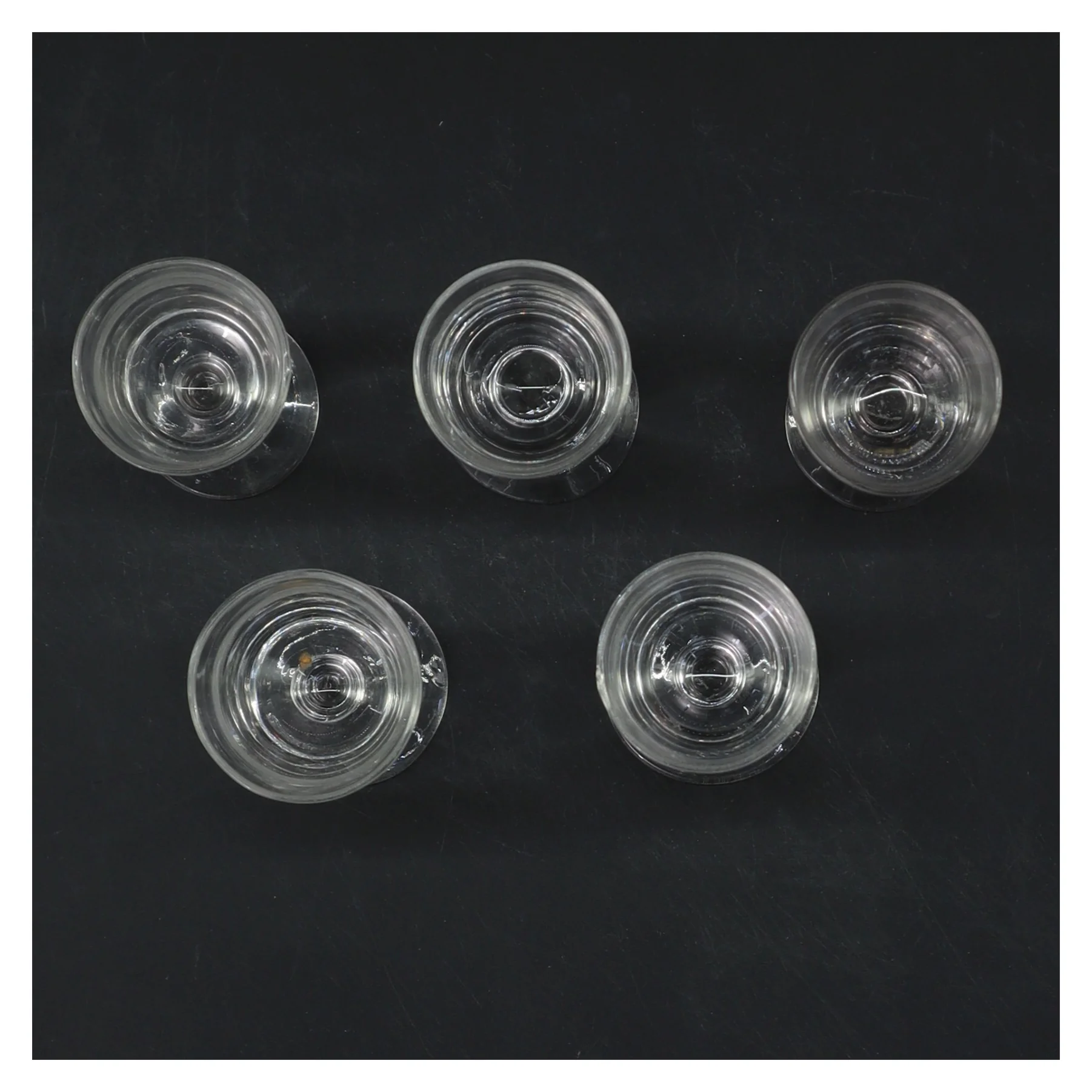 Snapseglas sæt, 5 stk (str. 5 stk Ø 4 cm længde 8,5 cm)