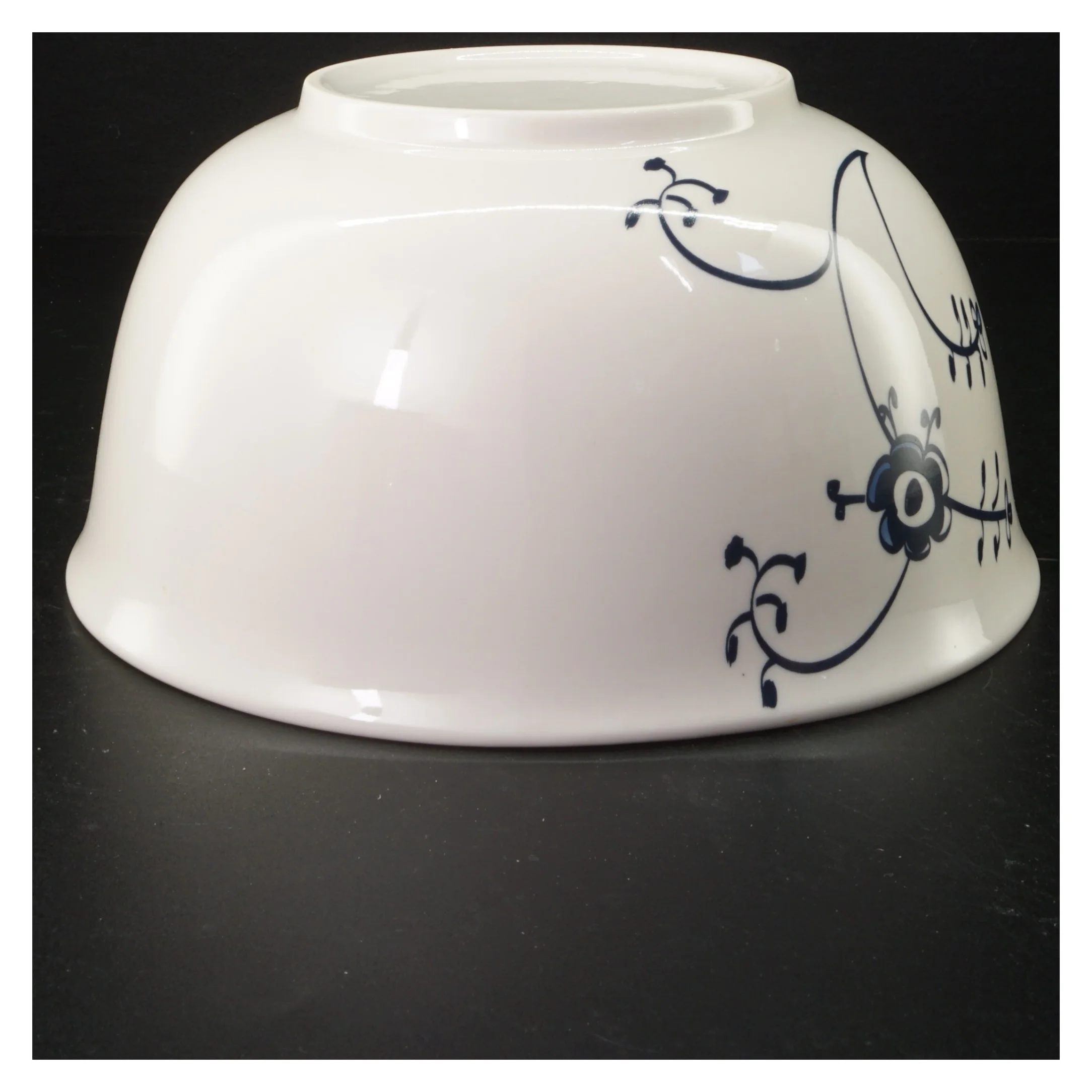 Skål med dekoration (str. Ø 23 cm)