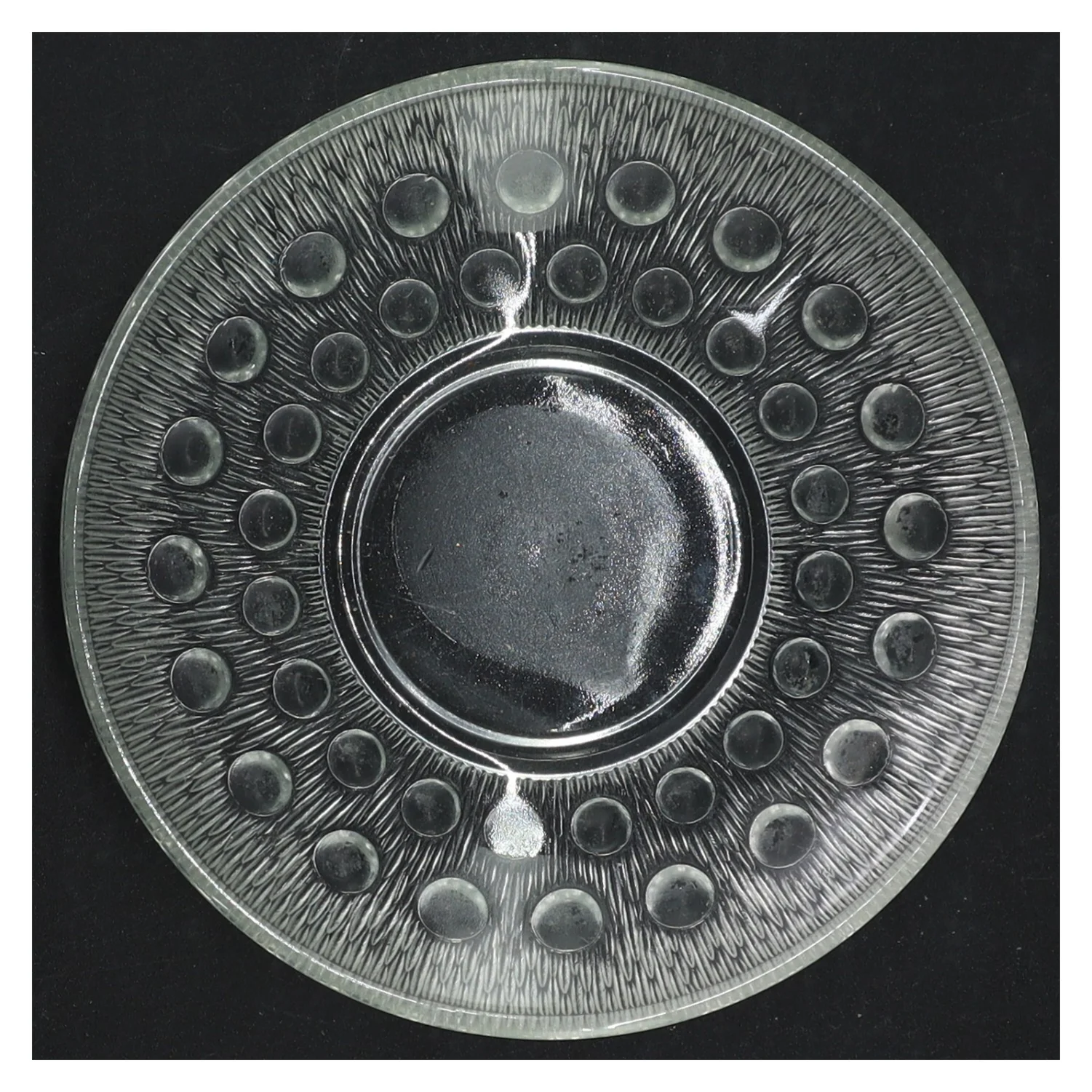 Glas tallerken (str. 15 cm i diameter)