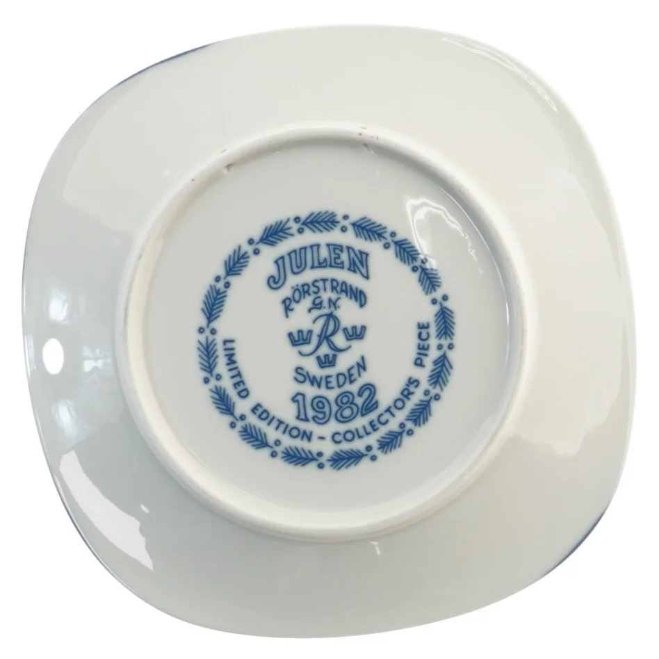 Rörstrand Samlerplatte 1982 fra Rörstrand (str. Ø 19,5 cm)