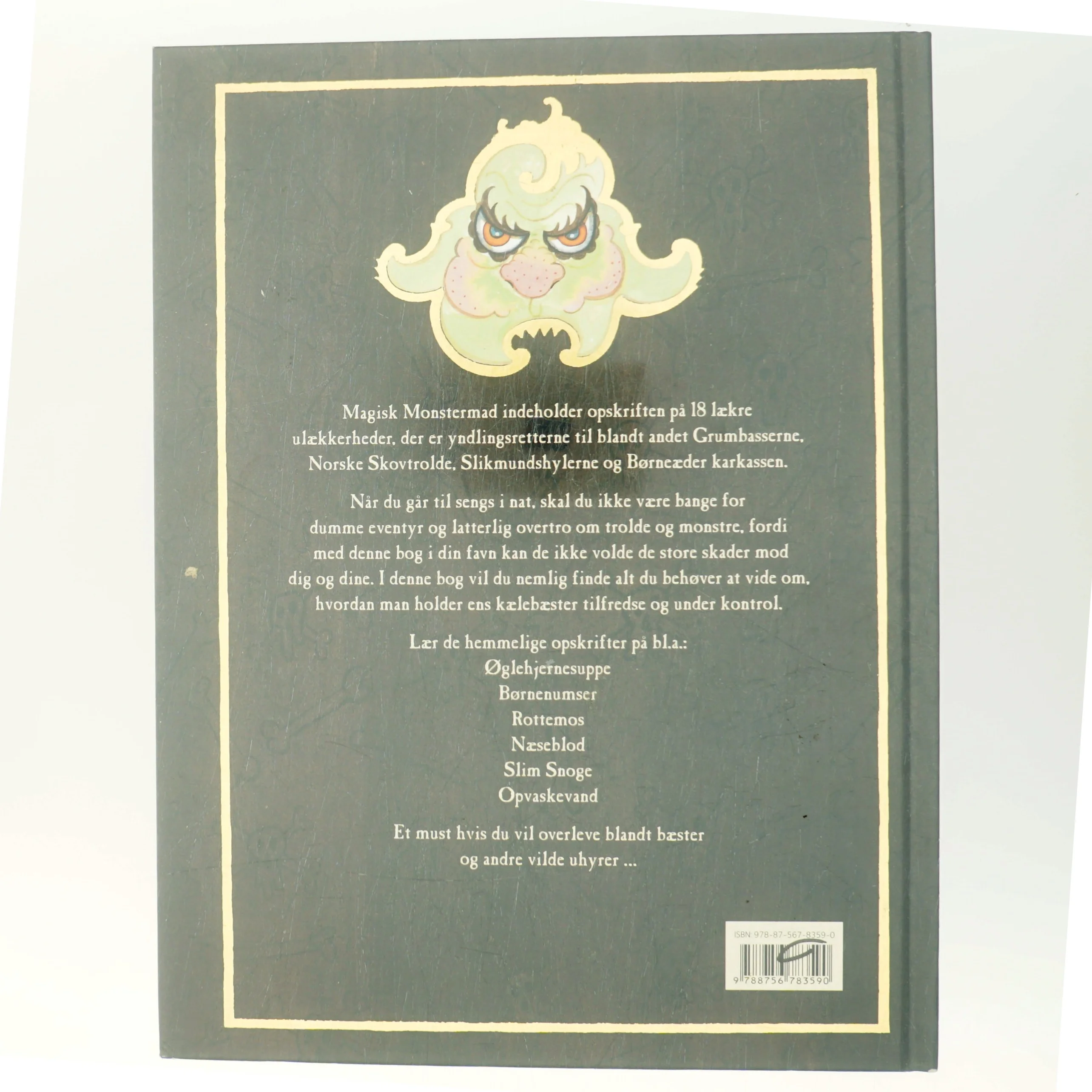 Magisk monstermad : til sultne bæster og grumme trolde af Shane Brox (Bog)