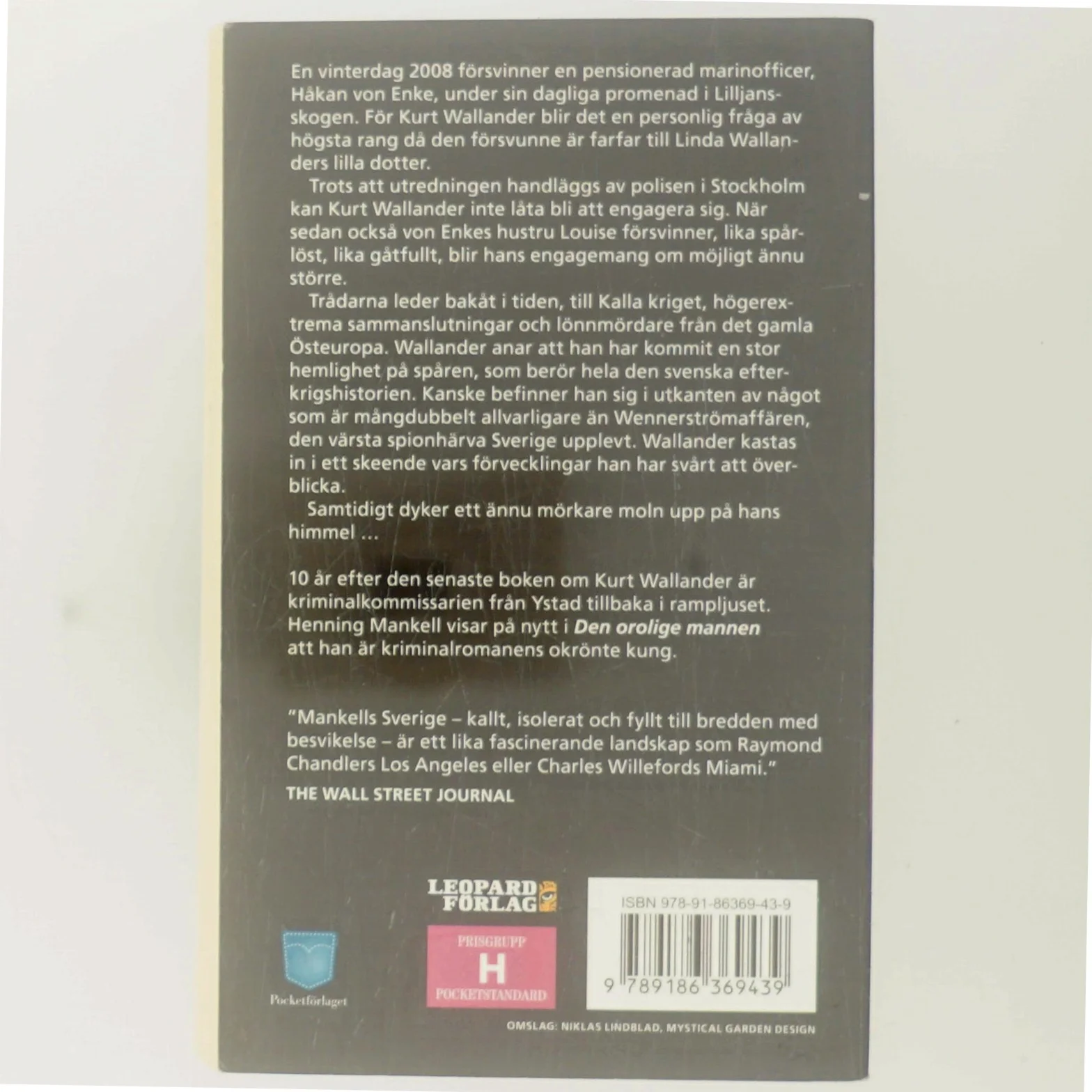 Den orolige mannen af Henning Mankell (Bog)