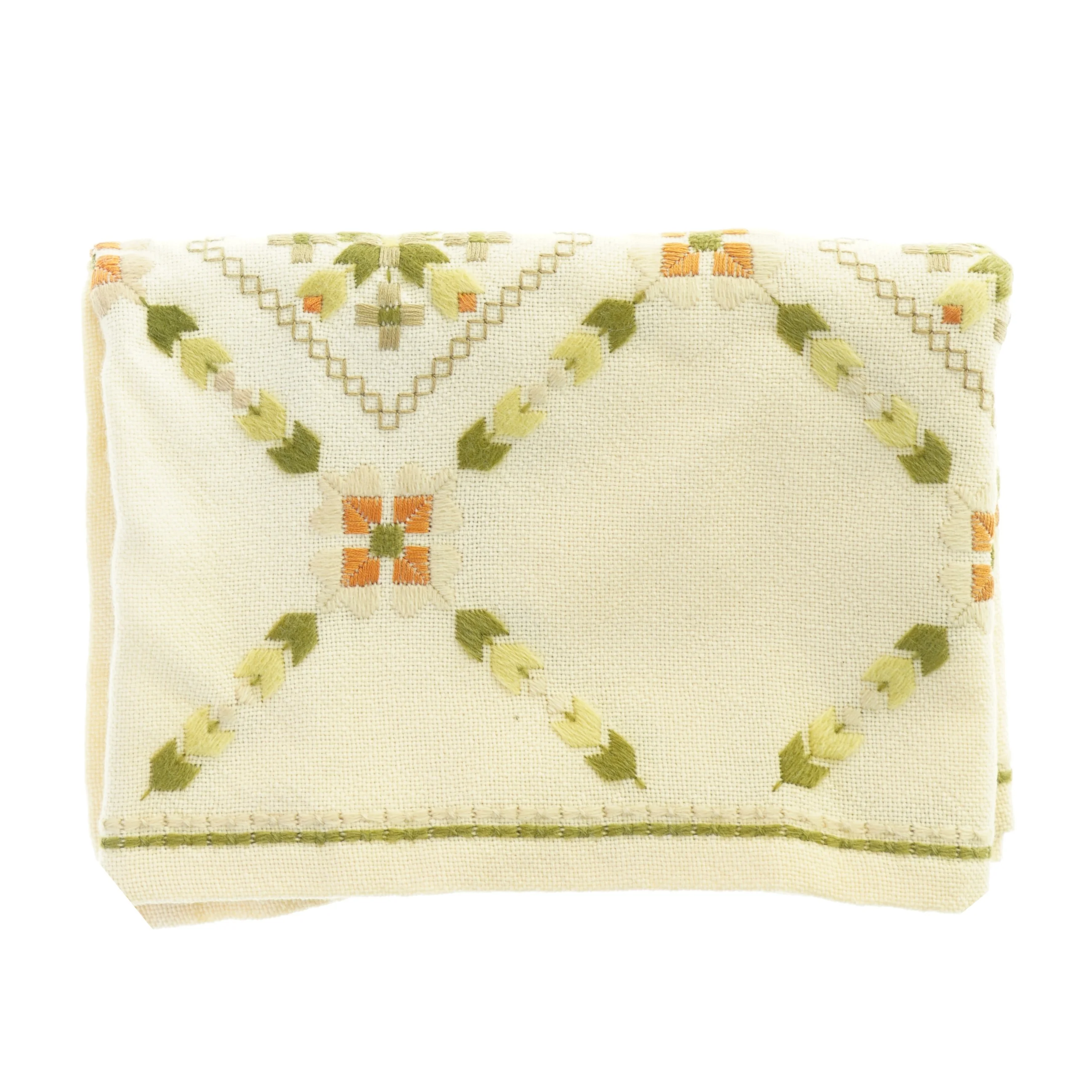 Broderet bordløber (str. 120 x. 43 cm)