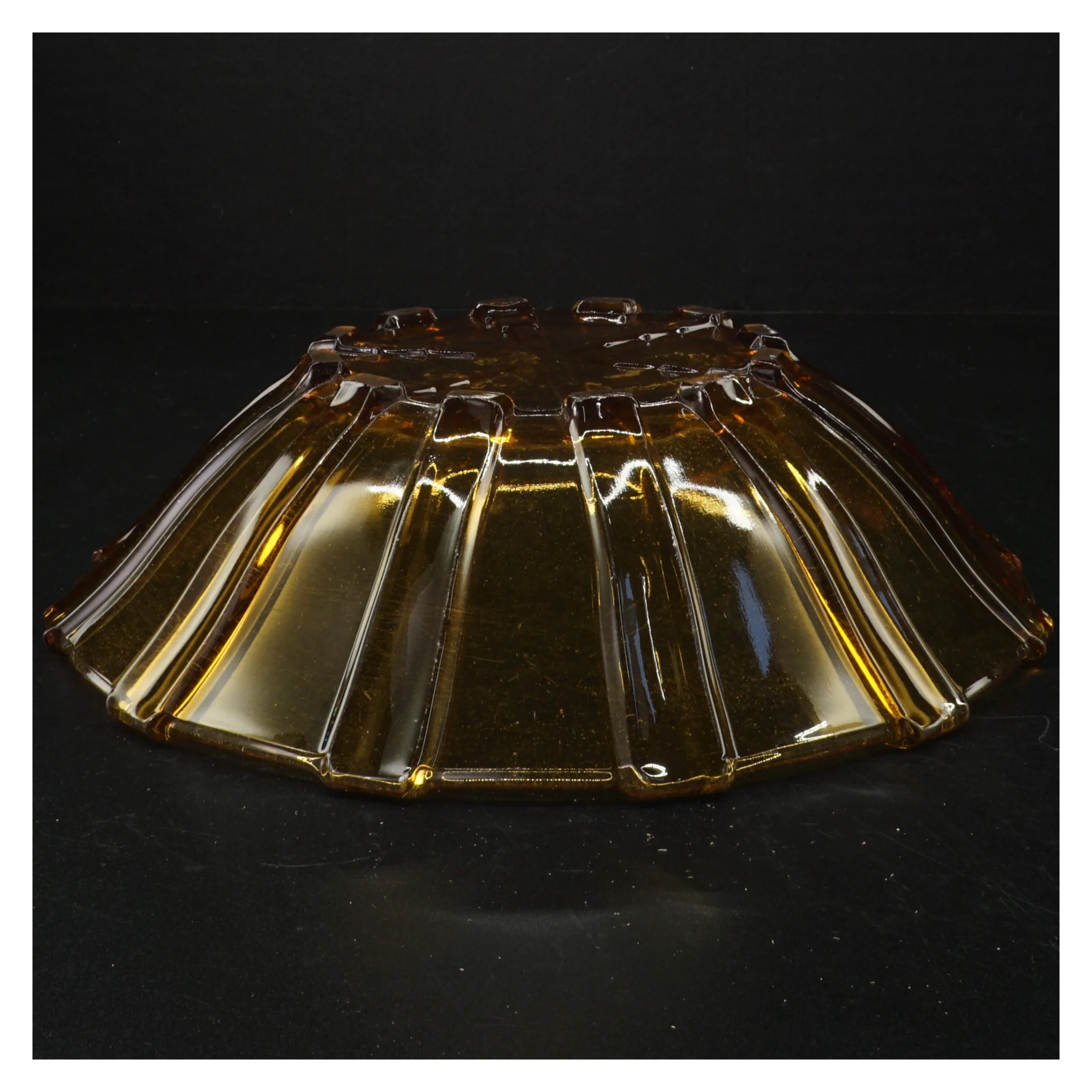 Glasfad i brunt (str. 25 cm)