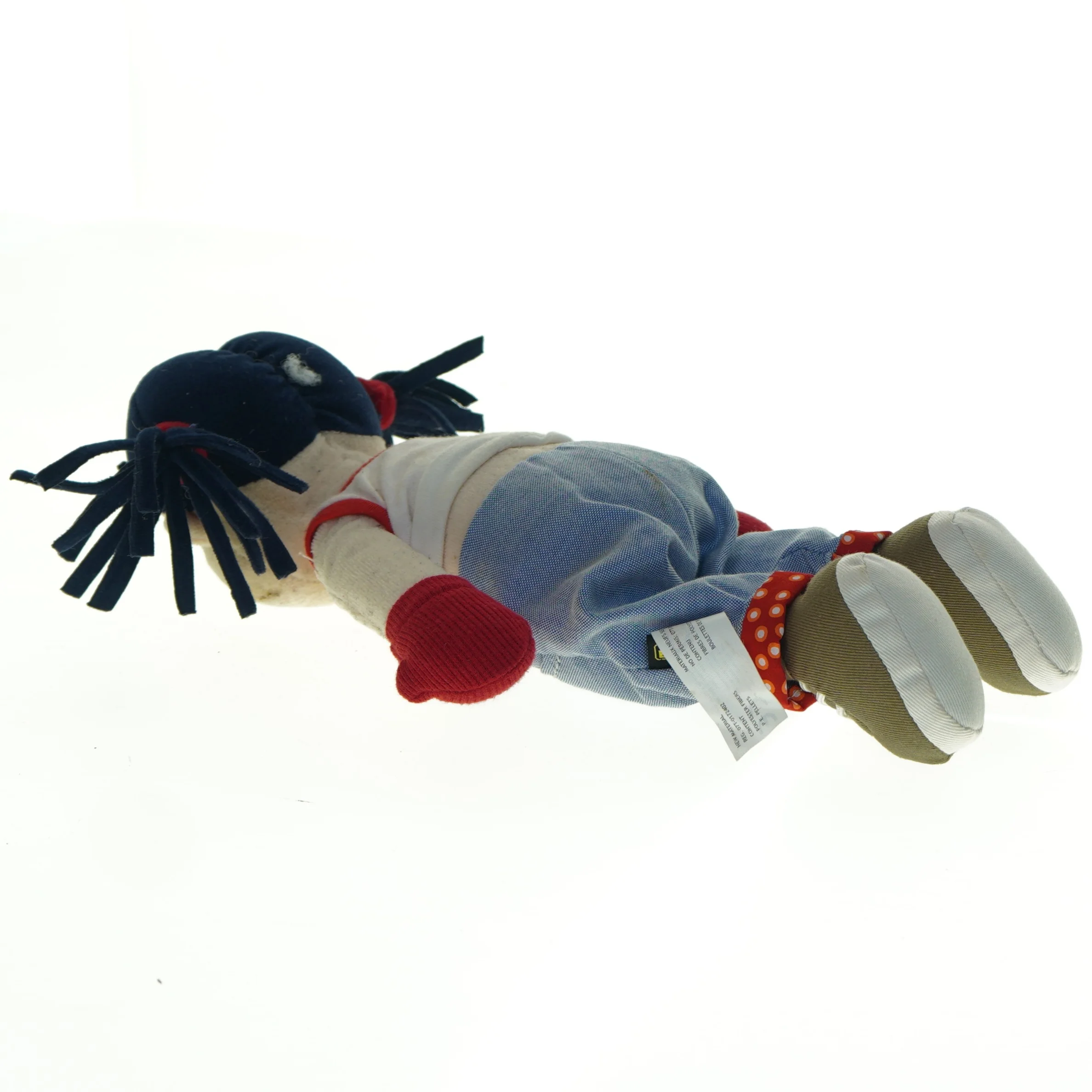 Stofdukke fra Brio (str. 27. x 14 cm)