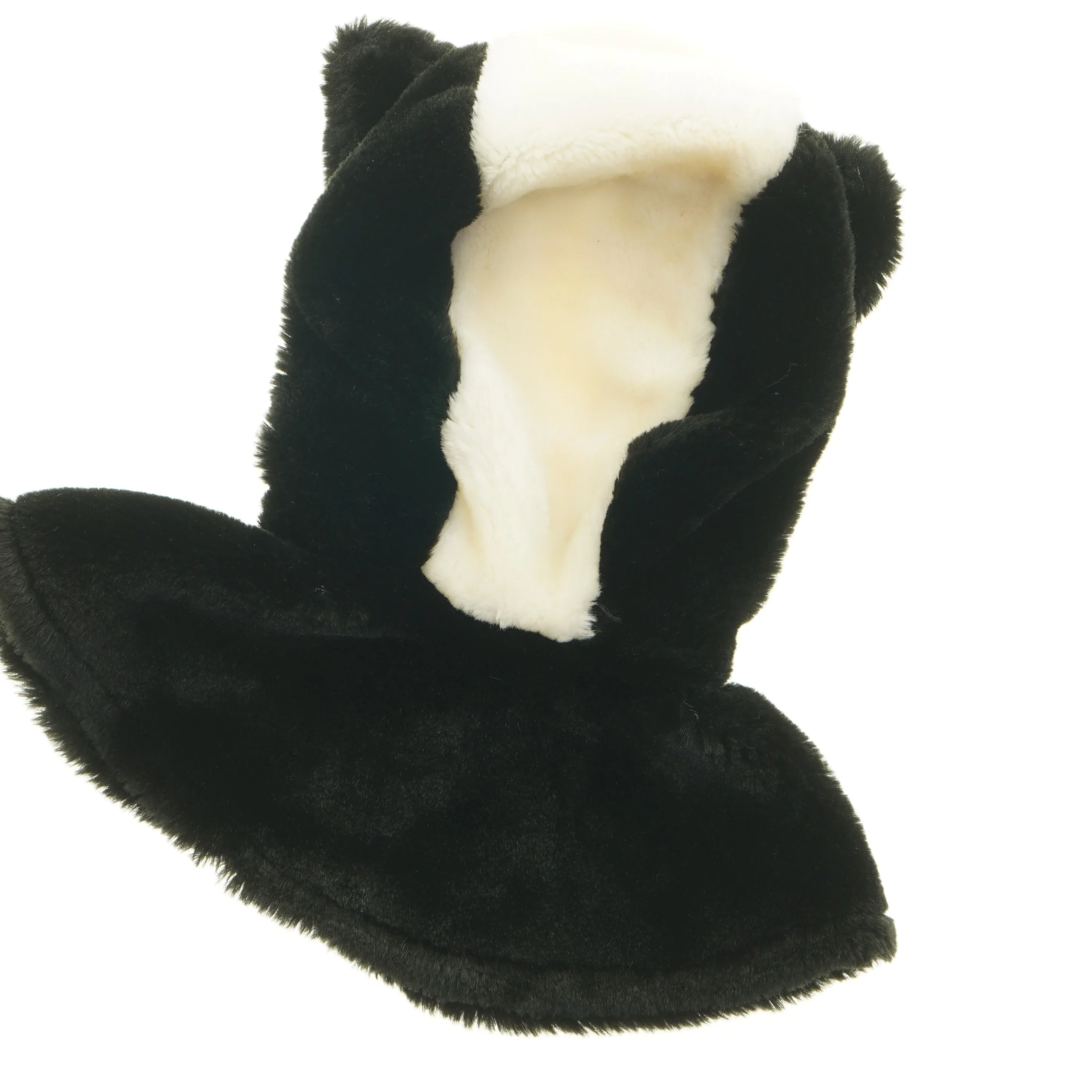 Sort bamsehue (str. 40 x 22 cm)