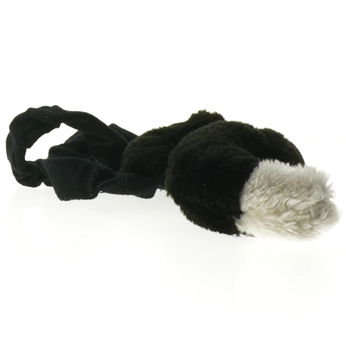 Sort bamsehue (str. 40 x 22 cm)