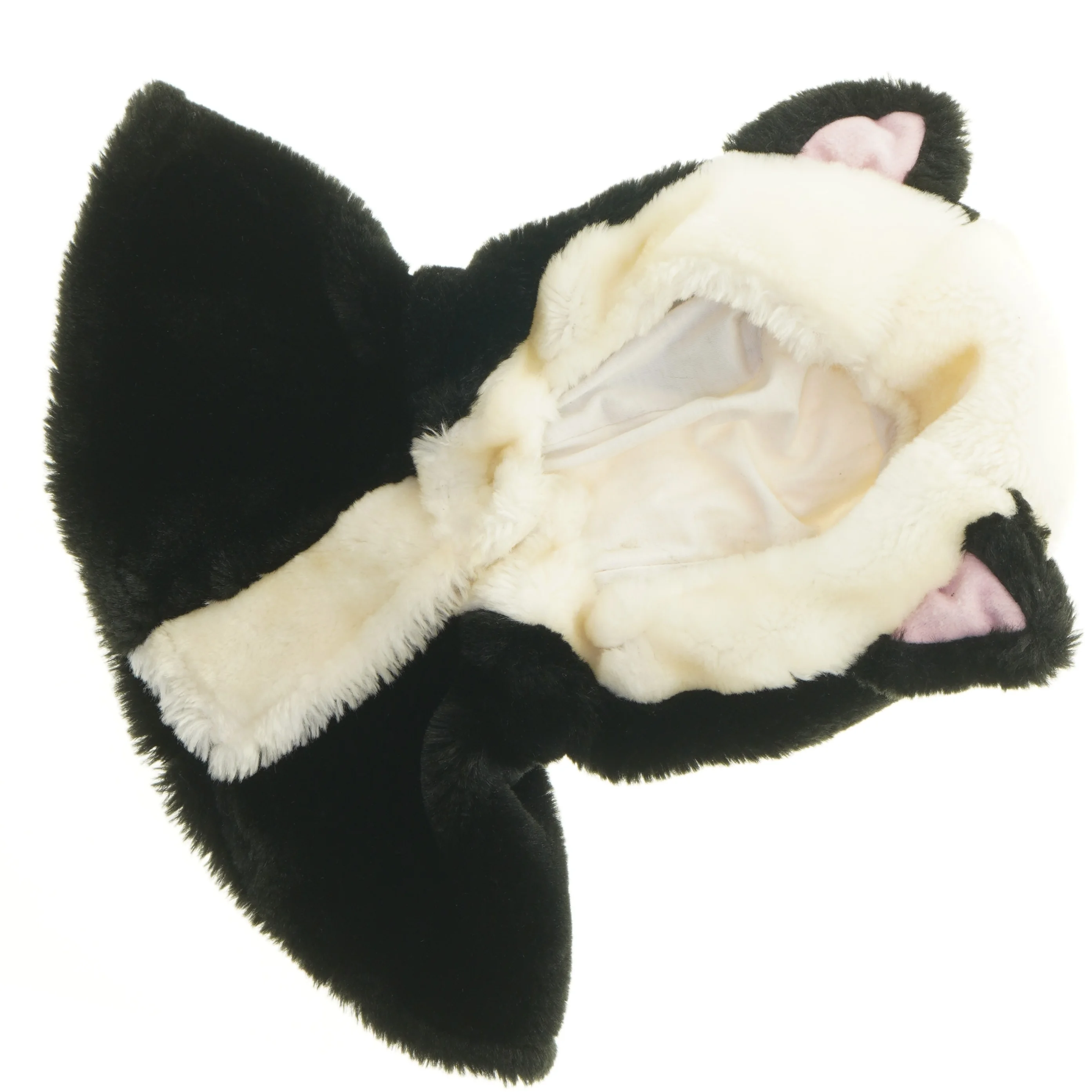 Sort bamsehue (str. 40 x 22 cm)