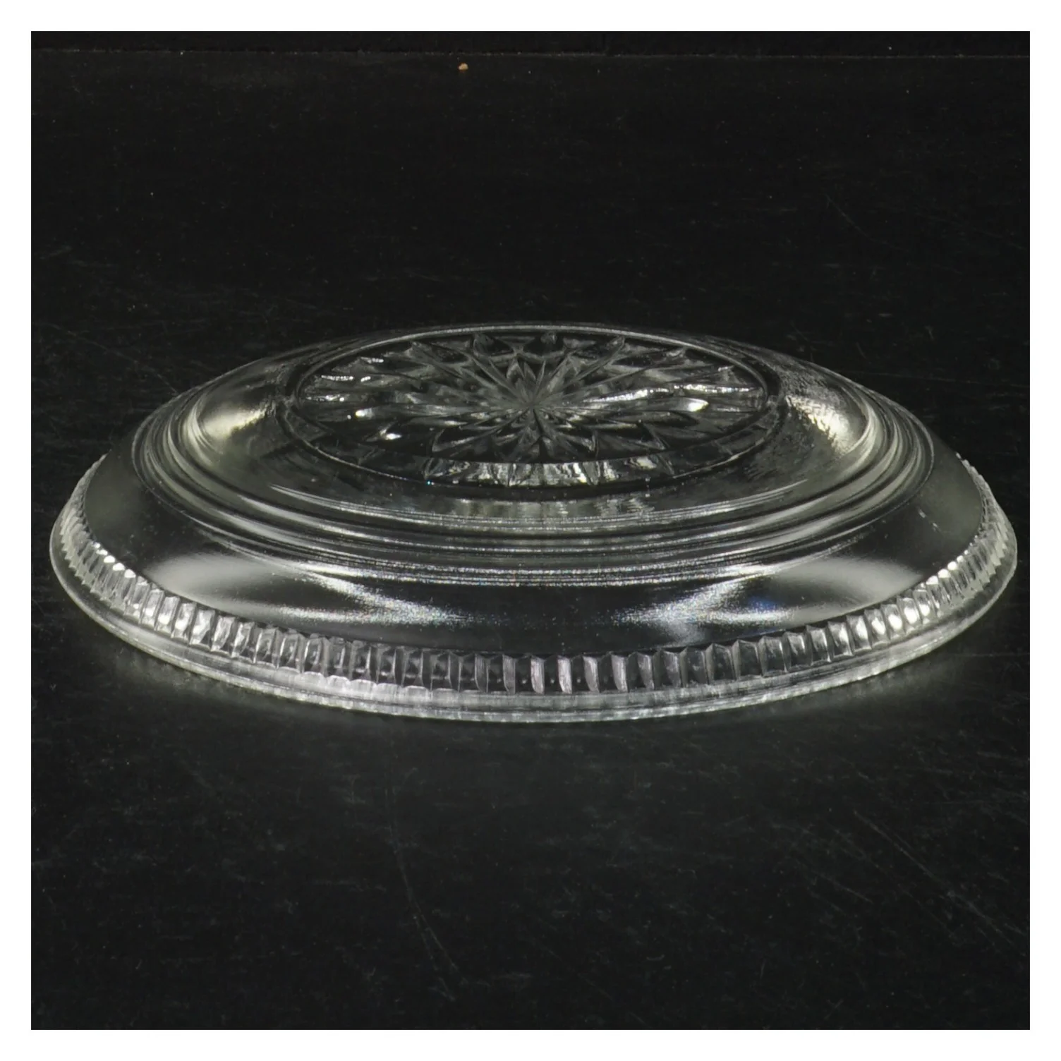 Glastallerken (str. 16 cm i diameter)