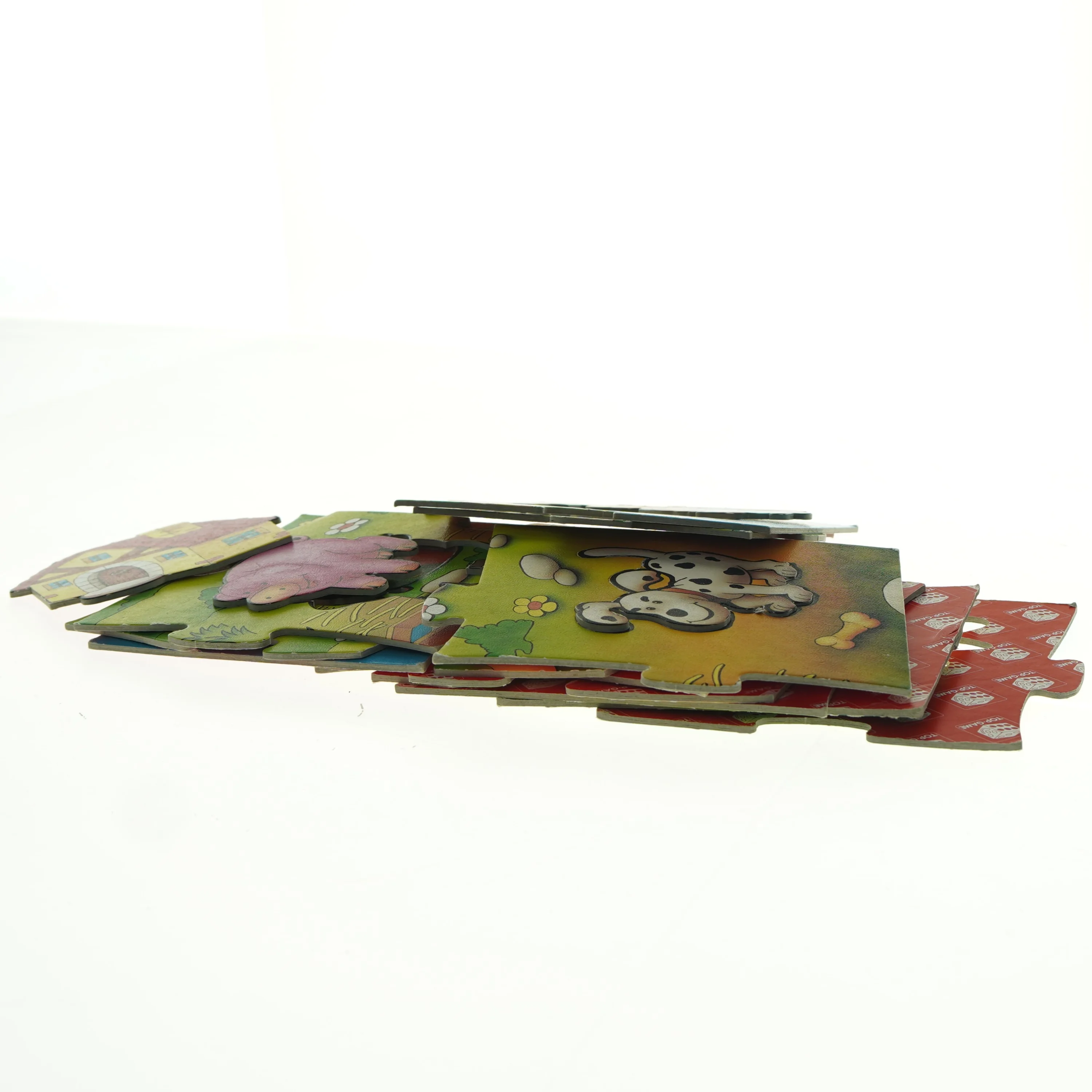 Puslespil til børn (str. En brik 17 x 17 cm)