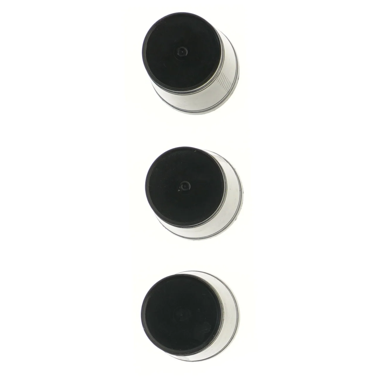 Sæt af tre raflebægre (str. 8 cm)