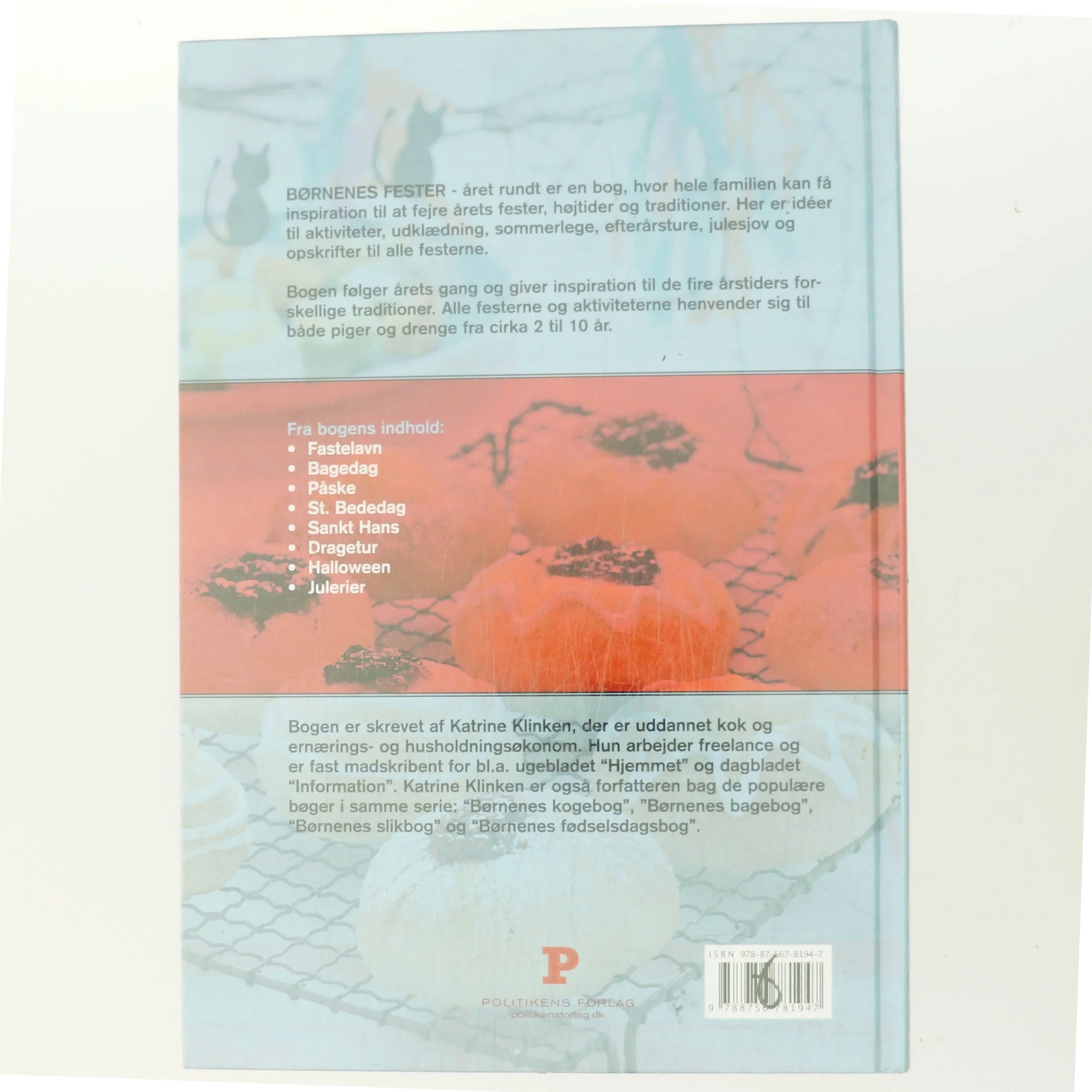 Børnenes fester af Katrine Klinken (Bog)