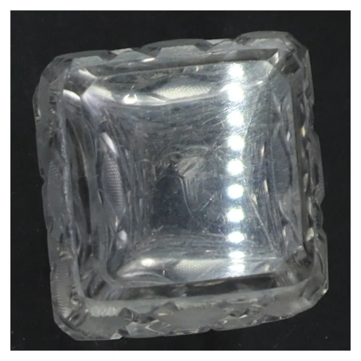 Krystalglas vase (str. 17 cm)