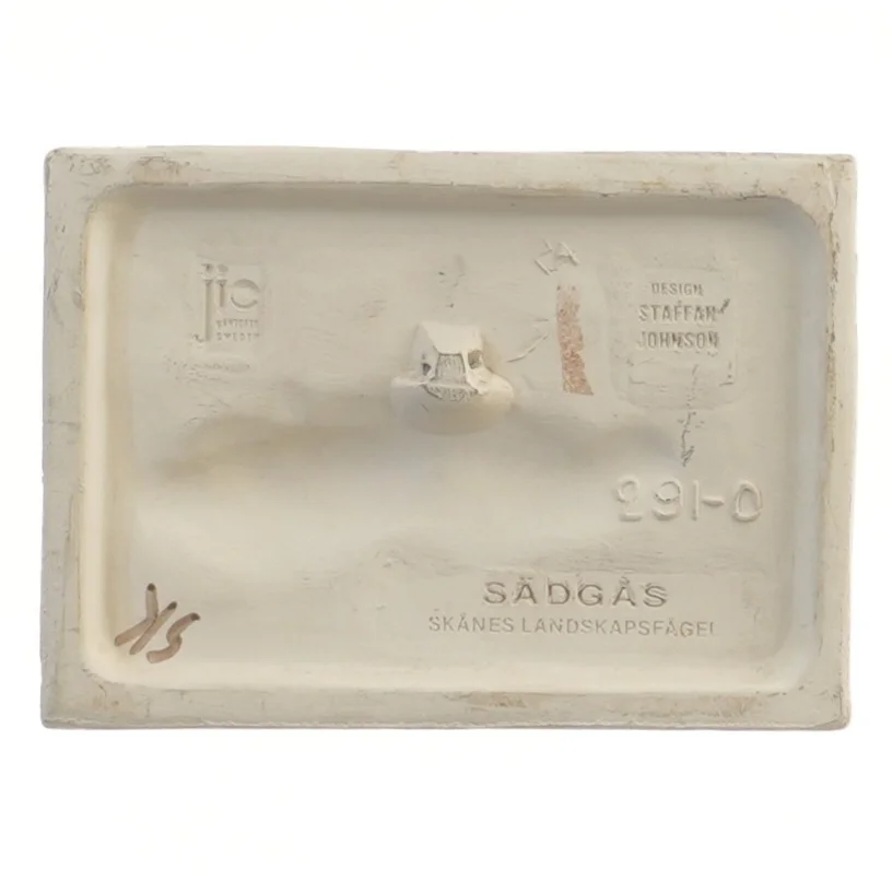 Relief af gæs og fugle fra JIE (str. 15,5x11 cm)