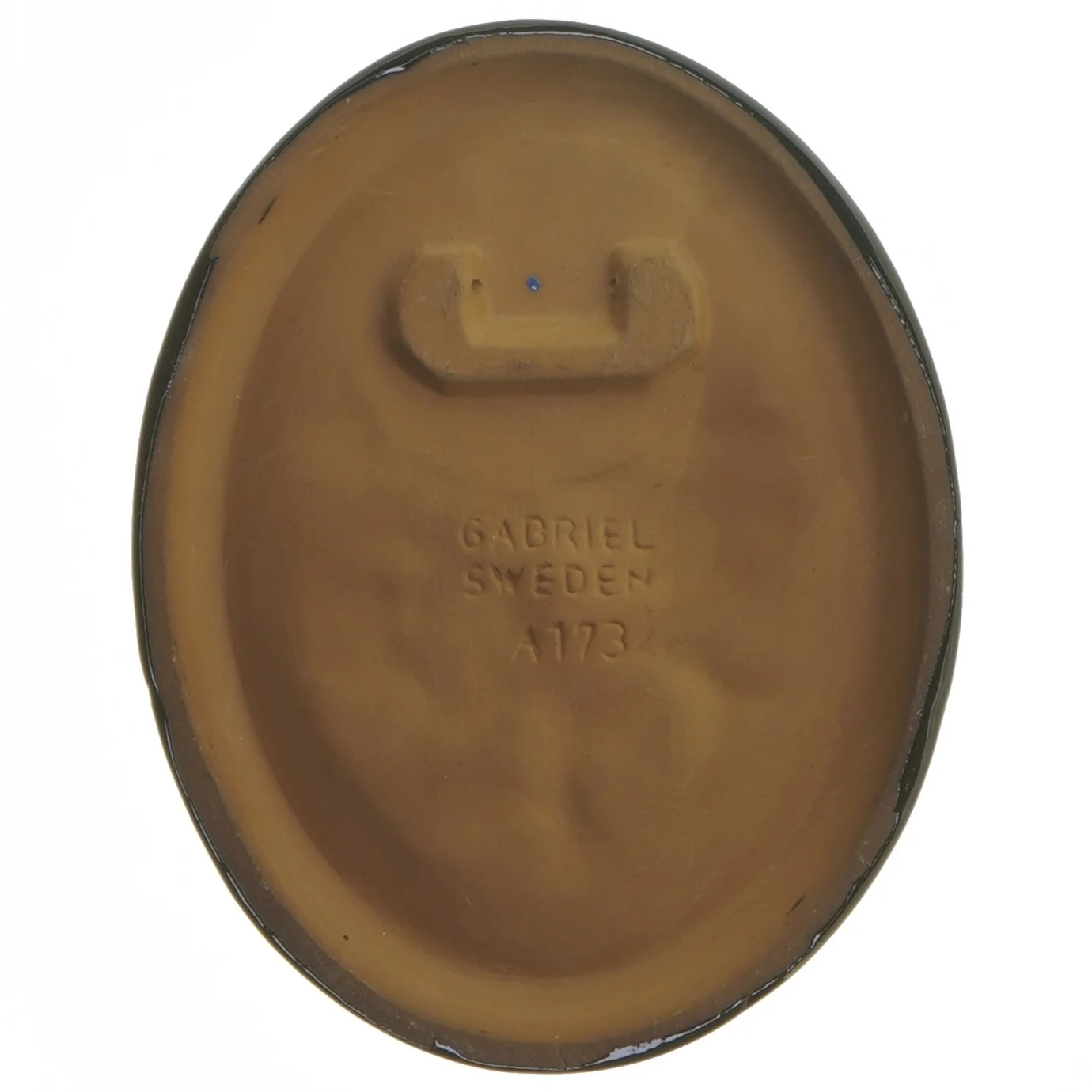 Keramisk vægdekoration fra Gabriel (str. 17,5x13,5 cm)