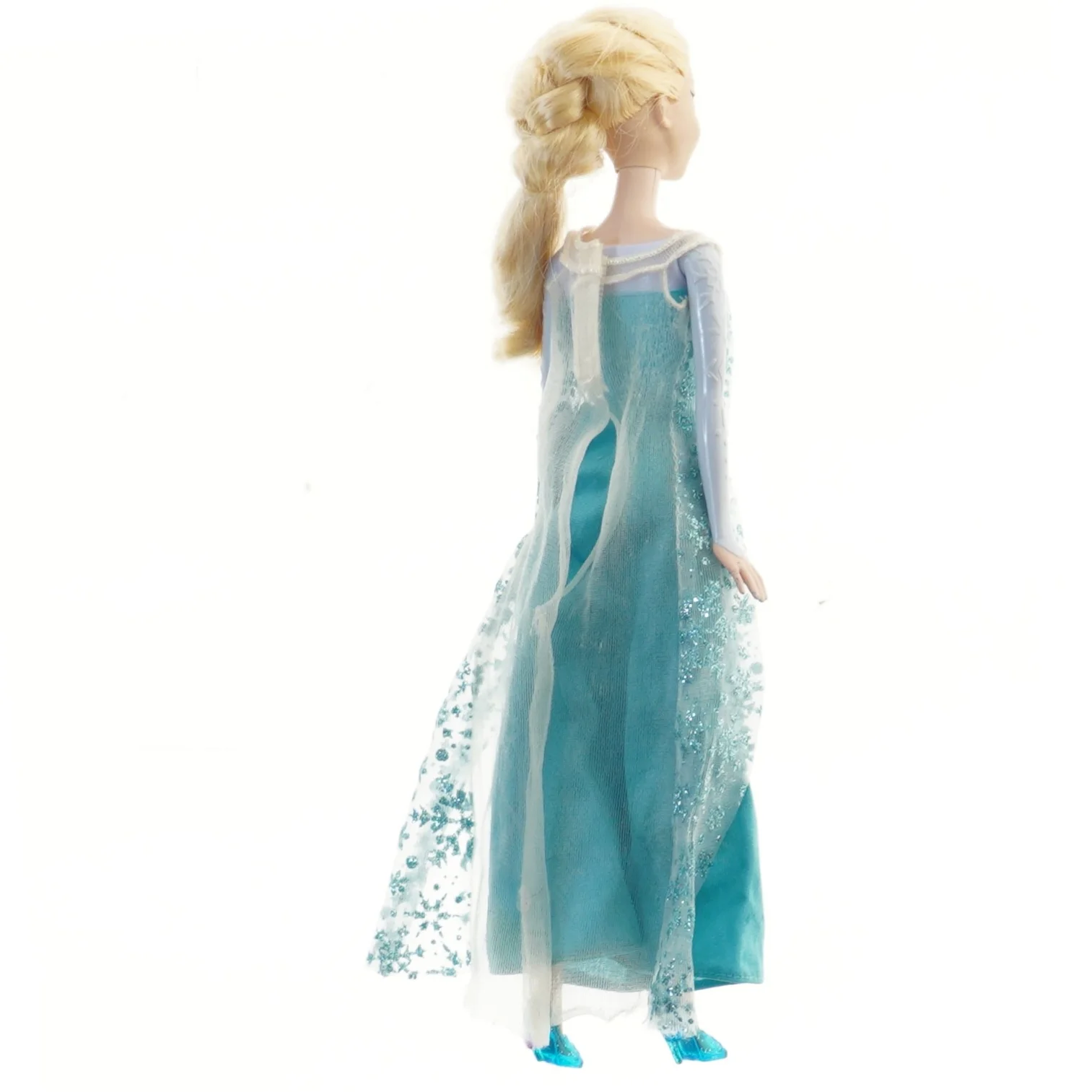 Dukke med blå kjole fra Disney (str. 30 cm)