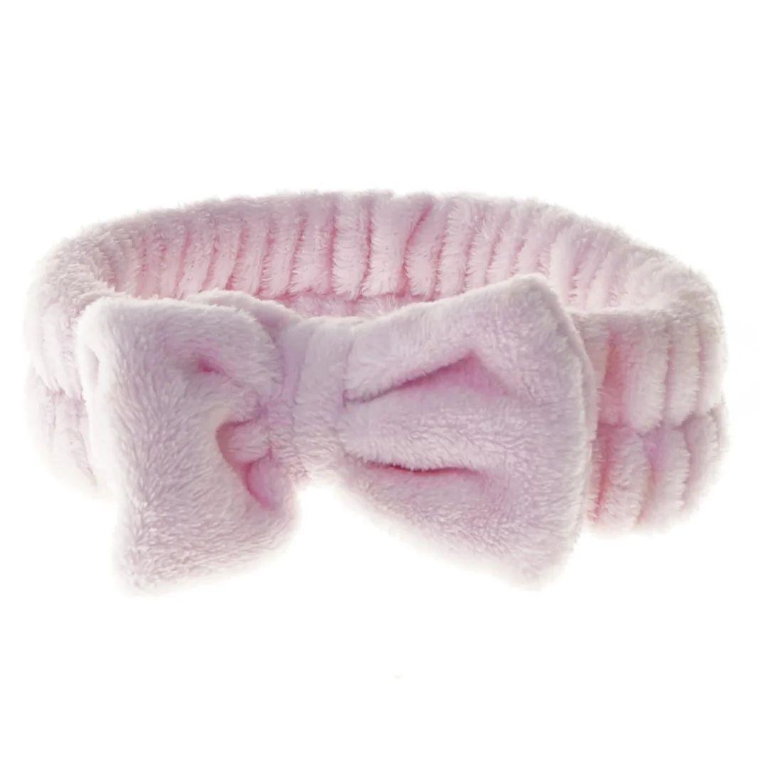 Blød hårbøjle med sløjfe (str. Ø 20 cm)