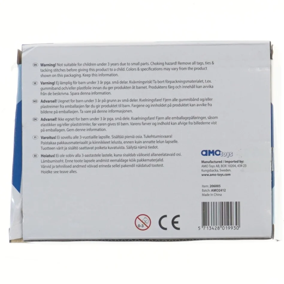 Krokodille snap spil fra Amo Toys (str. 16,5x12,5x9 cm)