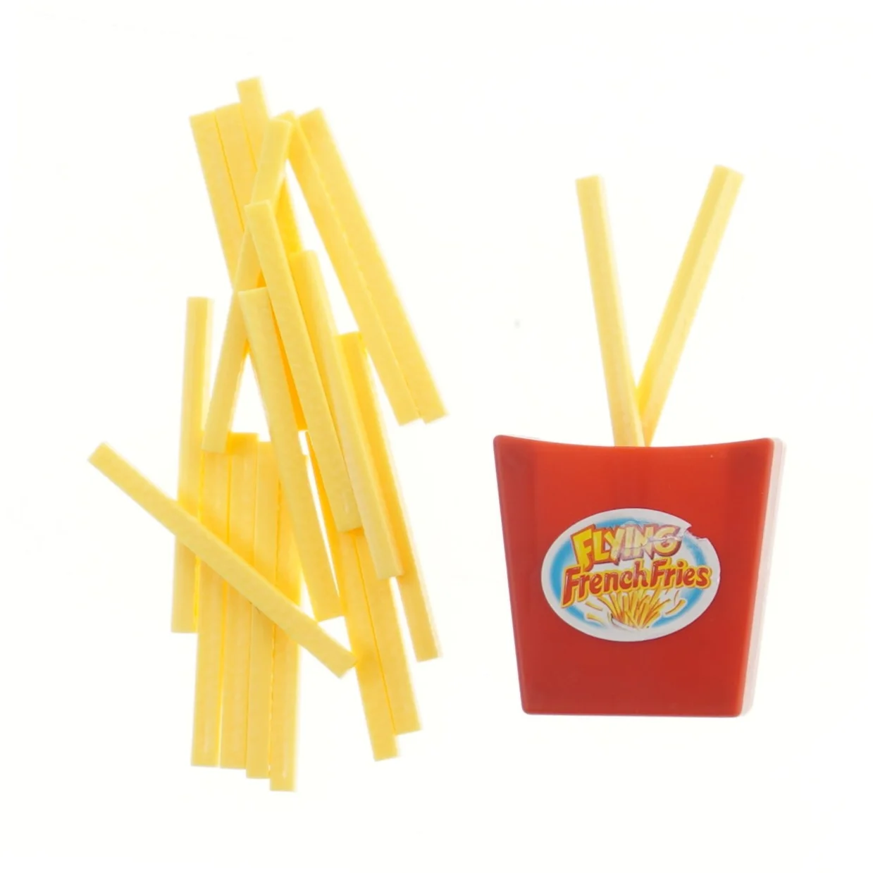Flying French Fries spil (str. 17x8x4,5 cm)