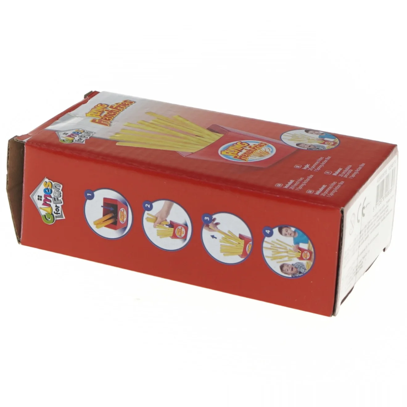 Flying French Fries spil (str. 17x8x4,5 cm)