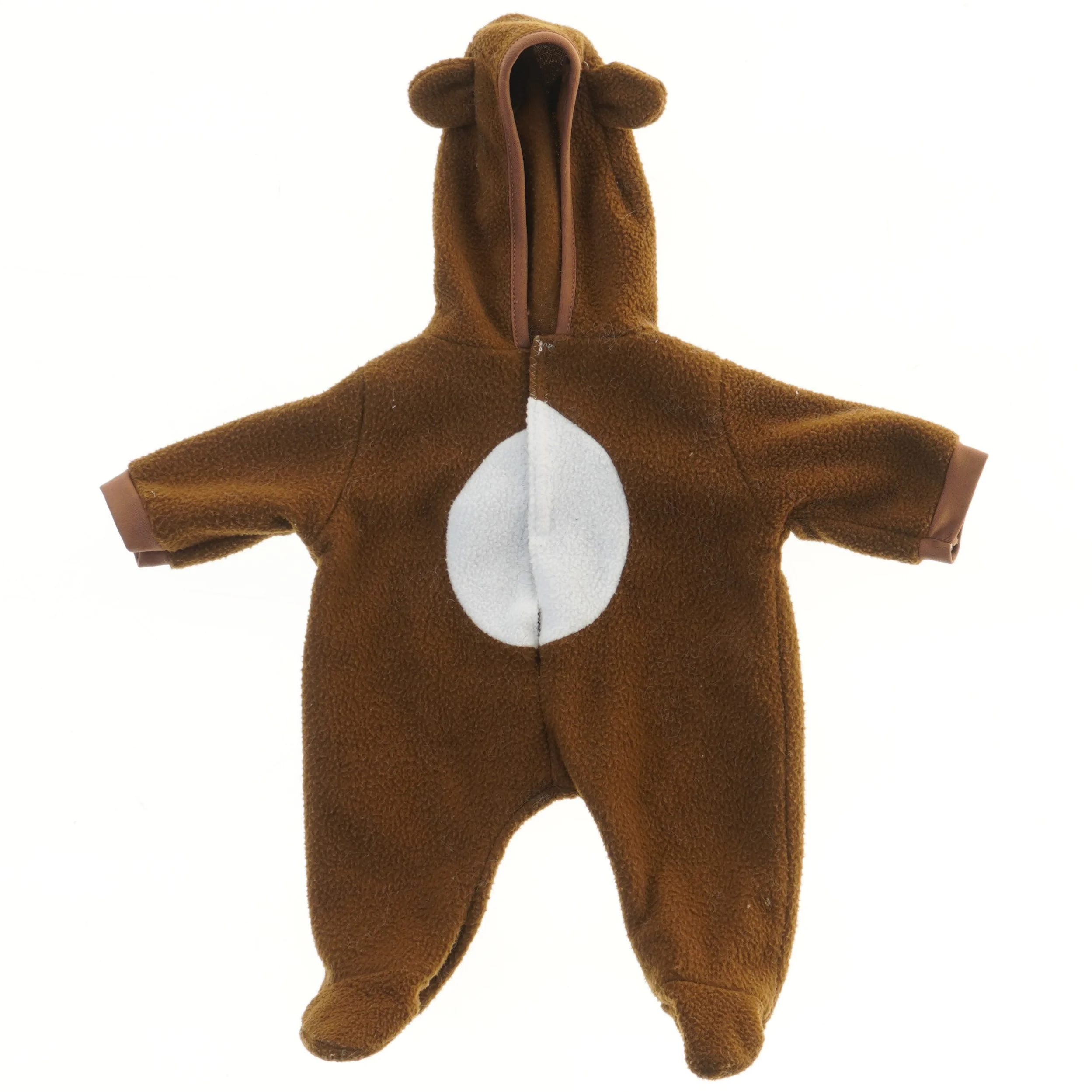 Bamse fleece heldragt (str.  bryst 25 cm, længde 36 cm)