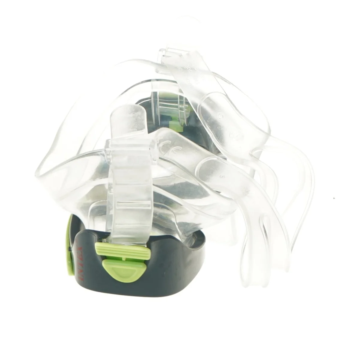 Dykkerbriller med grøn kant (str. 20 cm)