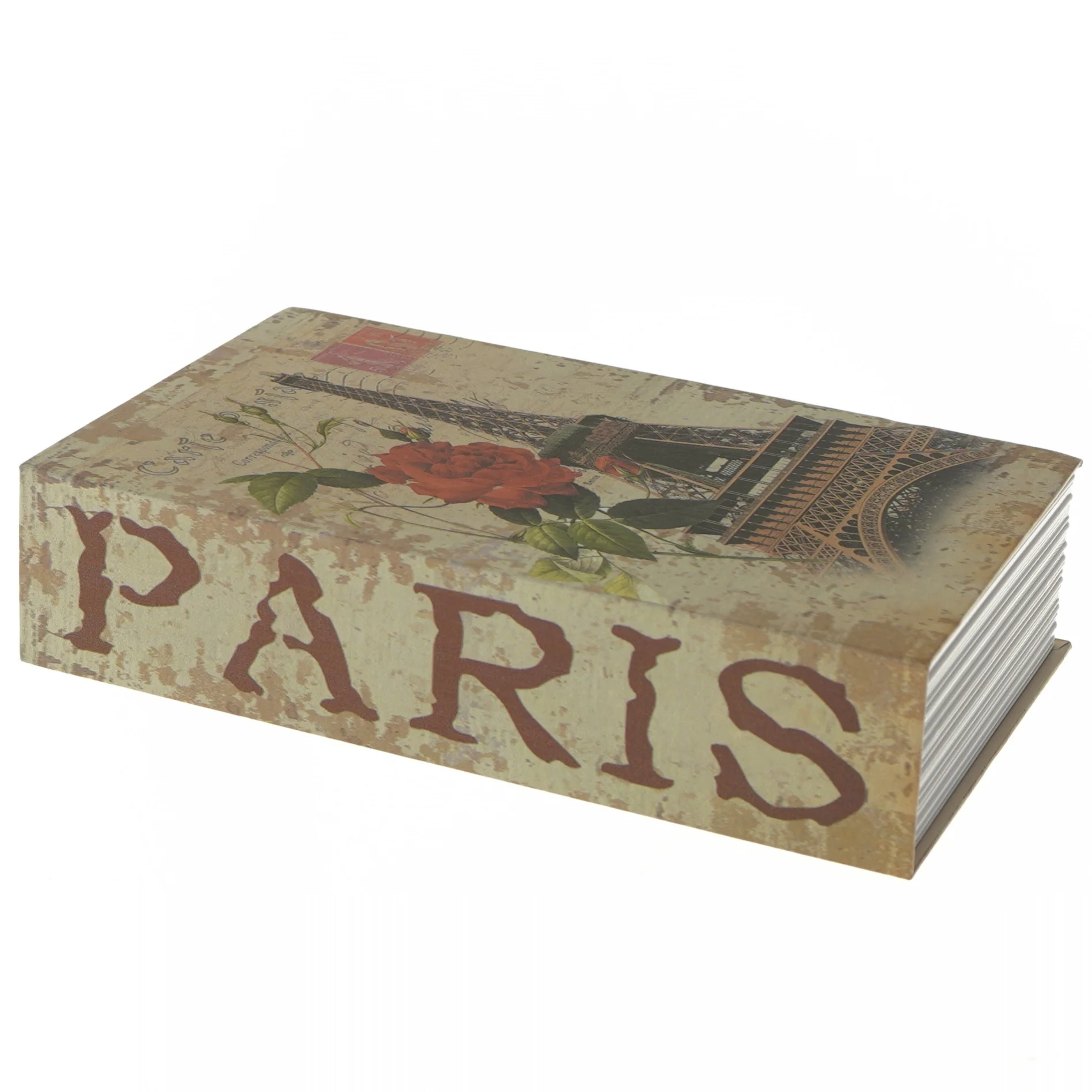 Bogformet pengeskab med kode (str. 24x15,5x5,5 cm)