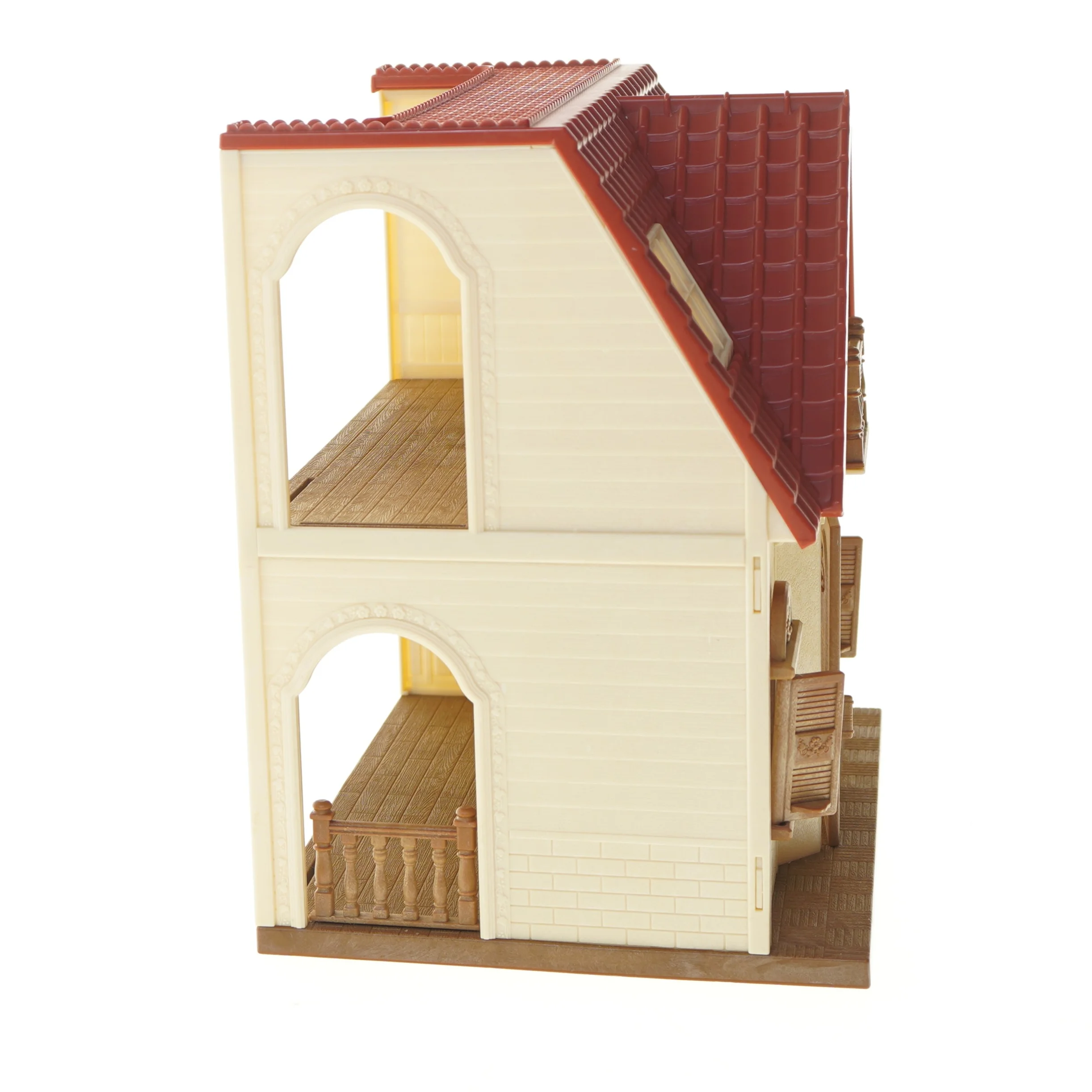 Legetøjsdukkehus (str. 26x20x30 cm)