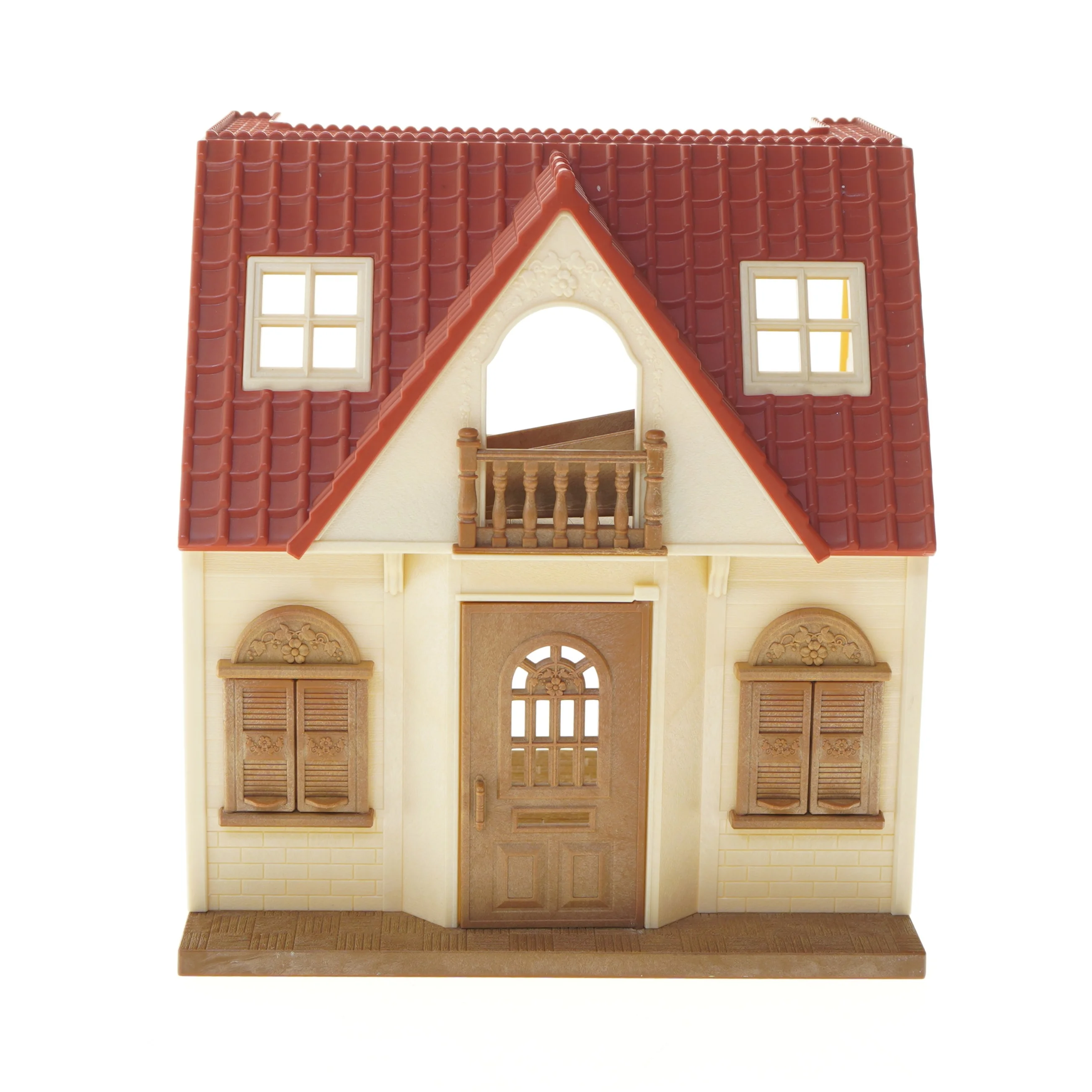 Legetøjsdukkehus (str. 26x20x30 cm)