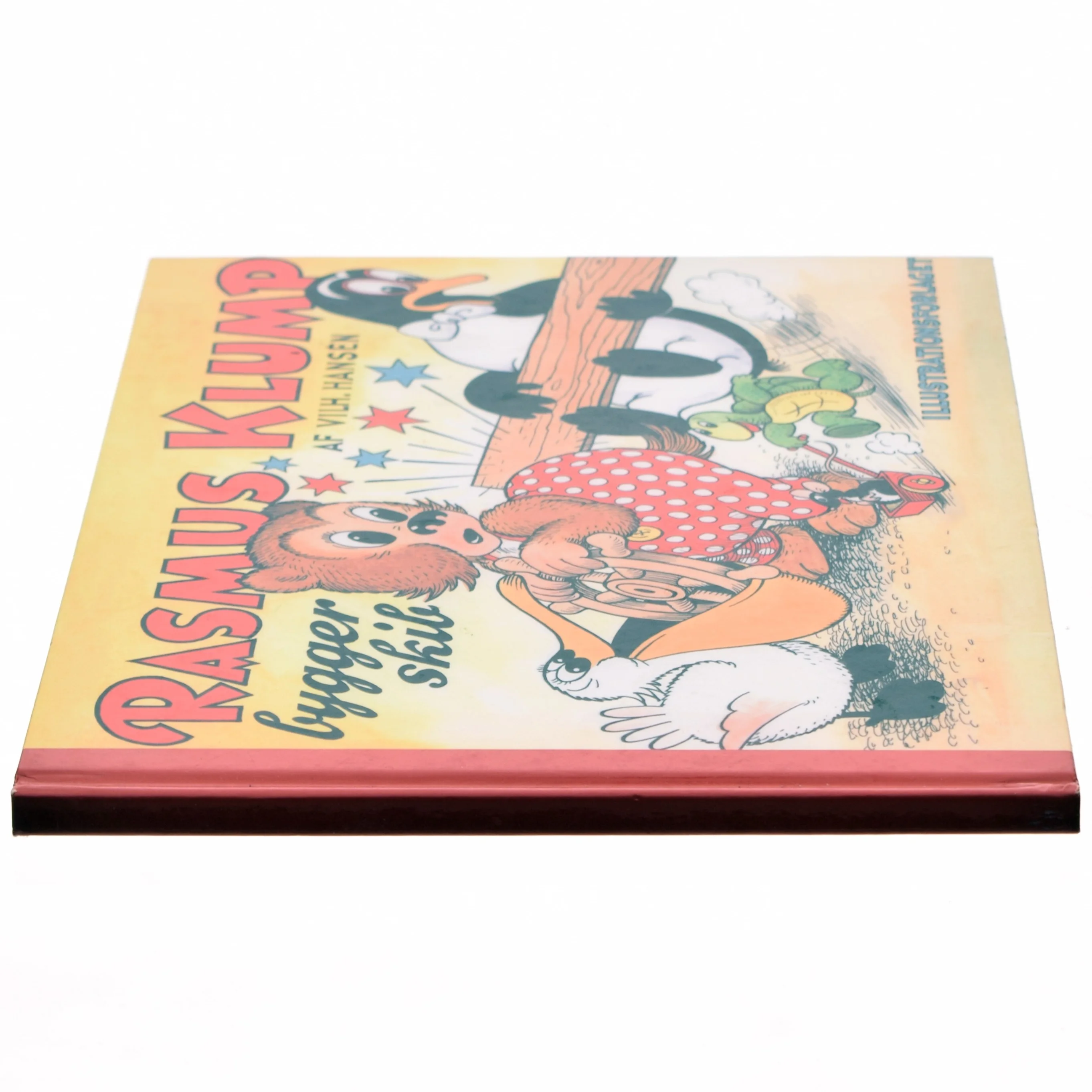 Rasmus Klump bygger skib af Vilh Hansen (Bog)