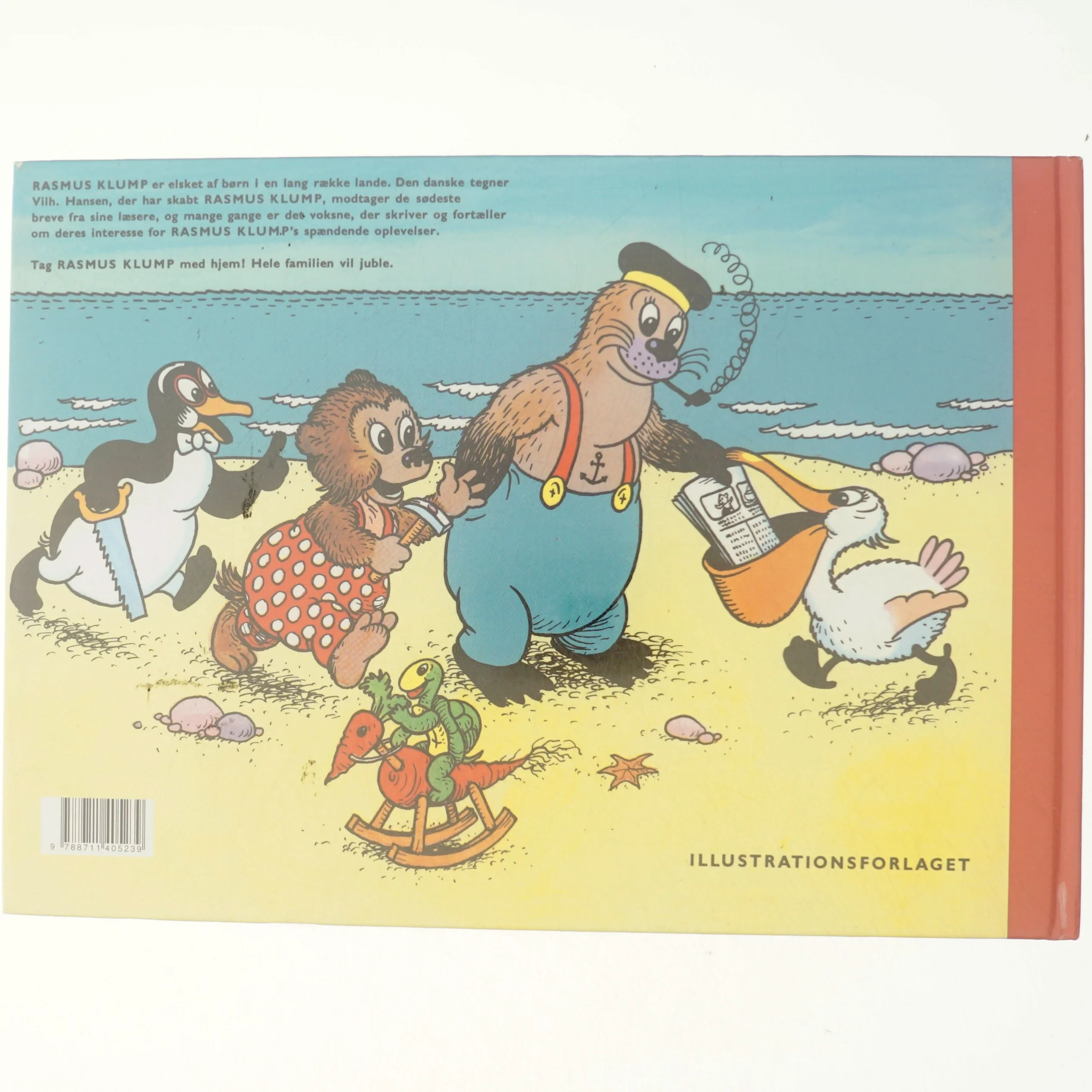 Rasmus Klump bygger skib af Vilh Hansen (Bog)