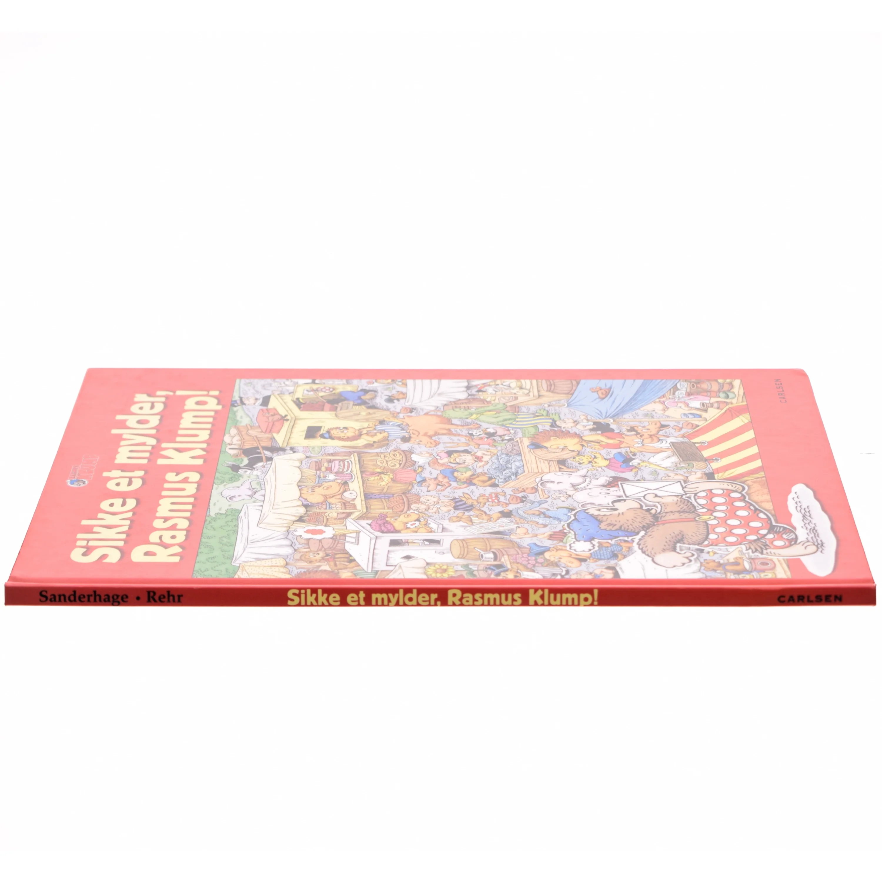 Sikke et mylder, Rasmus Klump! af Per Sanderhage, Carla Hansen, Vilh Hansen, Henrik Rehr (Bog)
