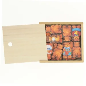 Spil med bamser (str. 16 x 15 cm)