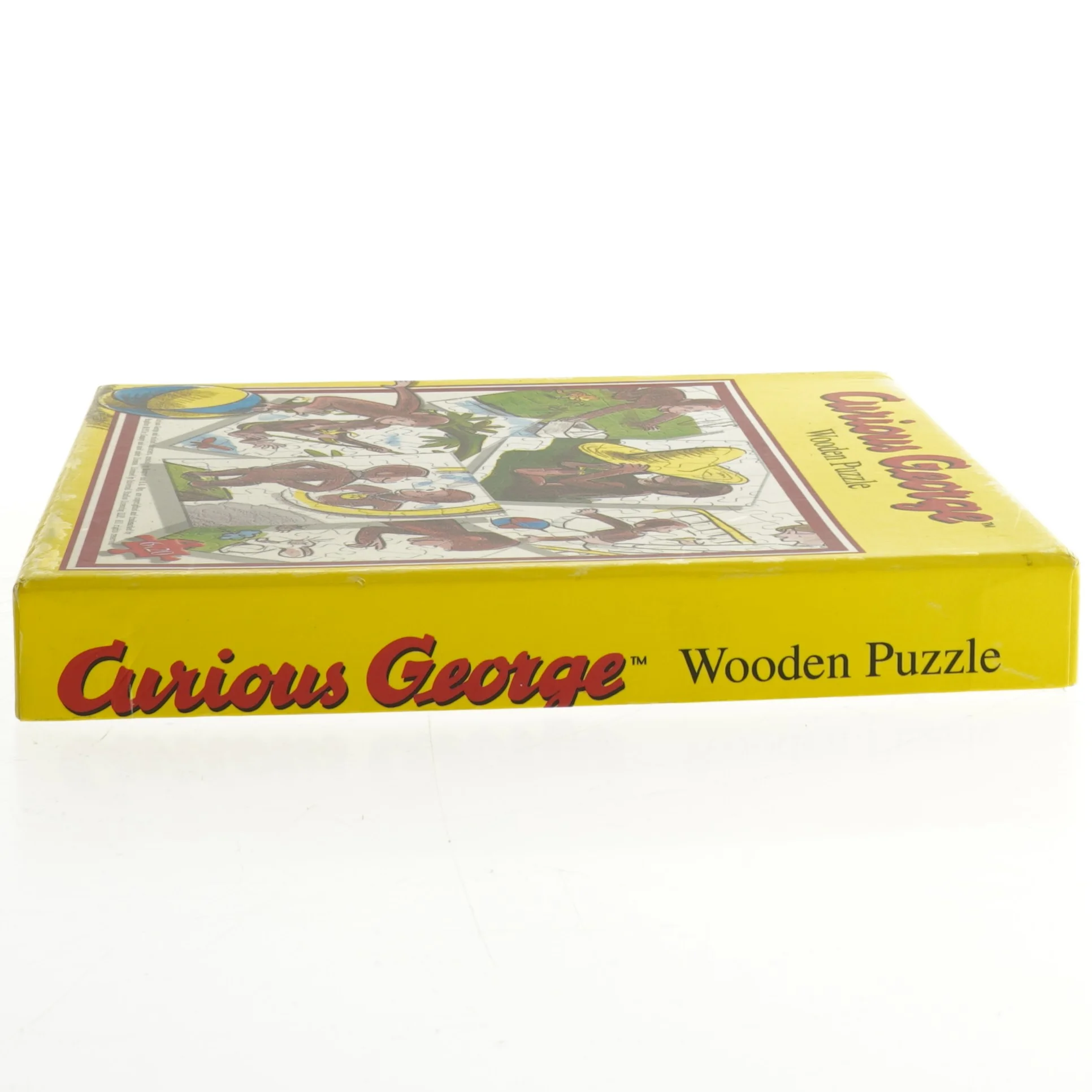 Puslespil i træ, Peter Pedal, Curious George (str. 20 cm)