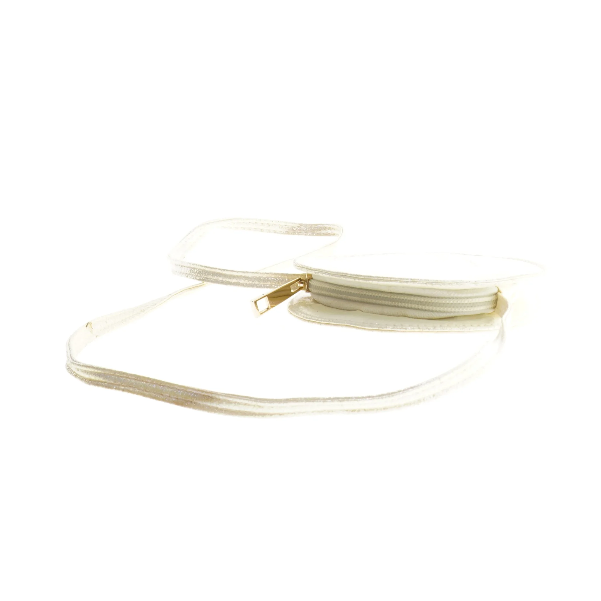 Lille rund skuldertaske (str. 13 x 2 cm)