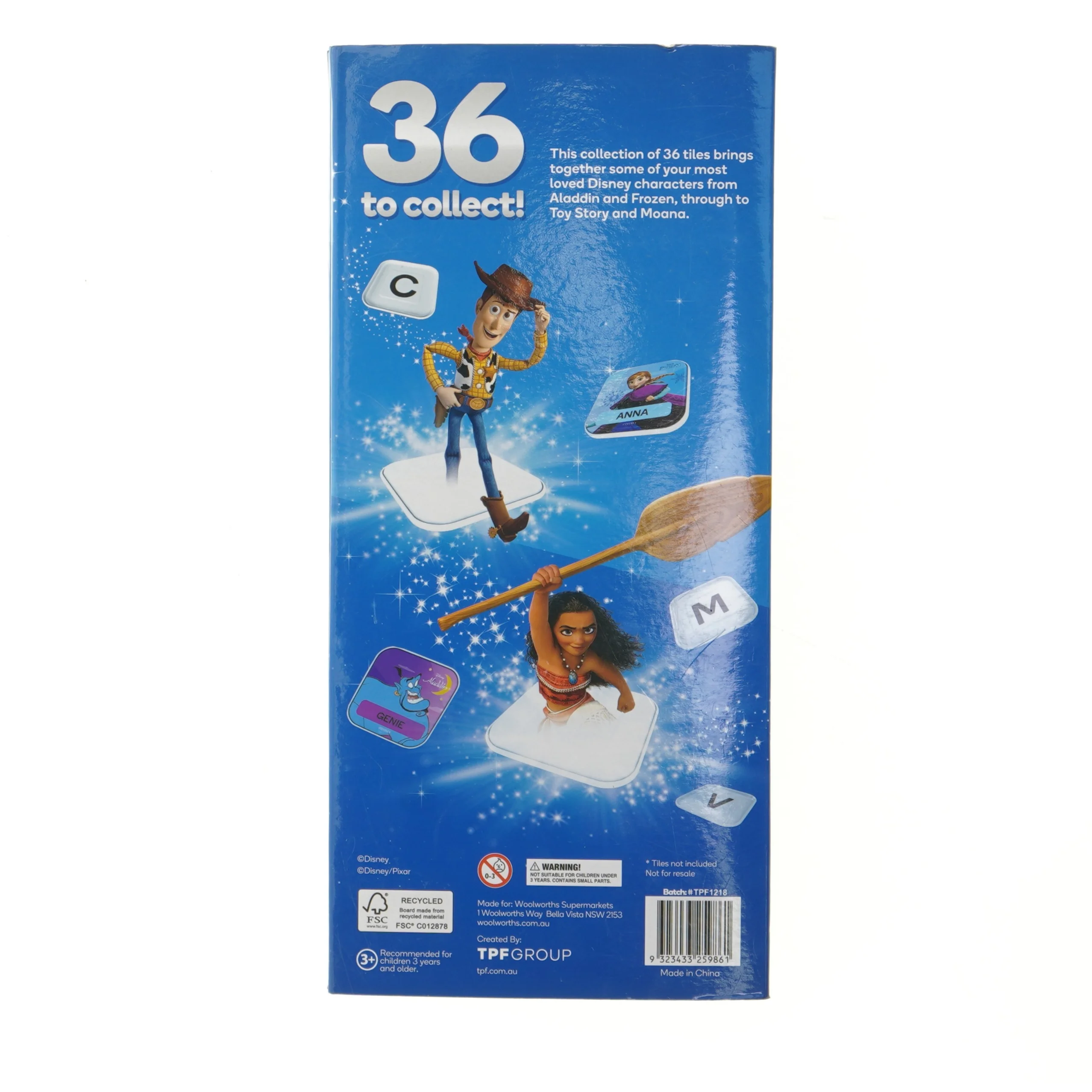 Disney samlealbum fra Disney (str. Foldet ud 62 x 32 cm)