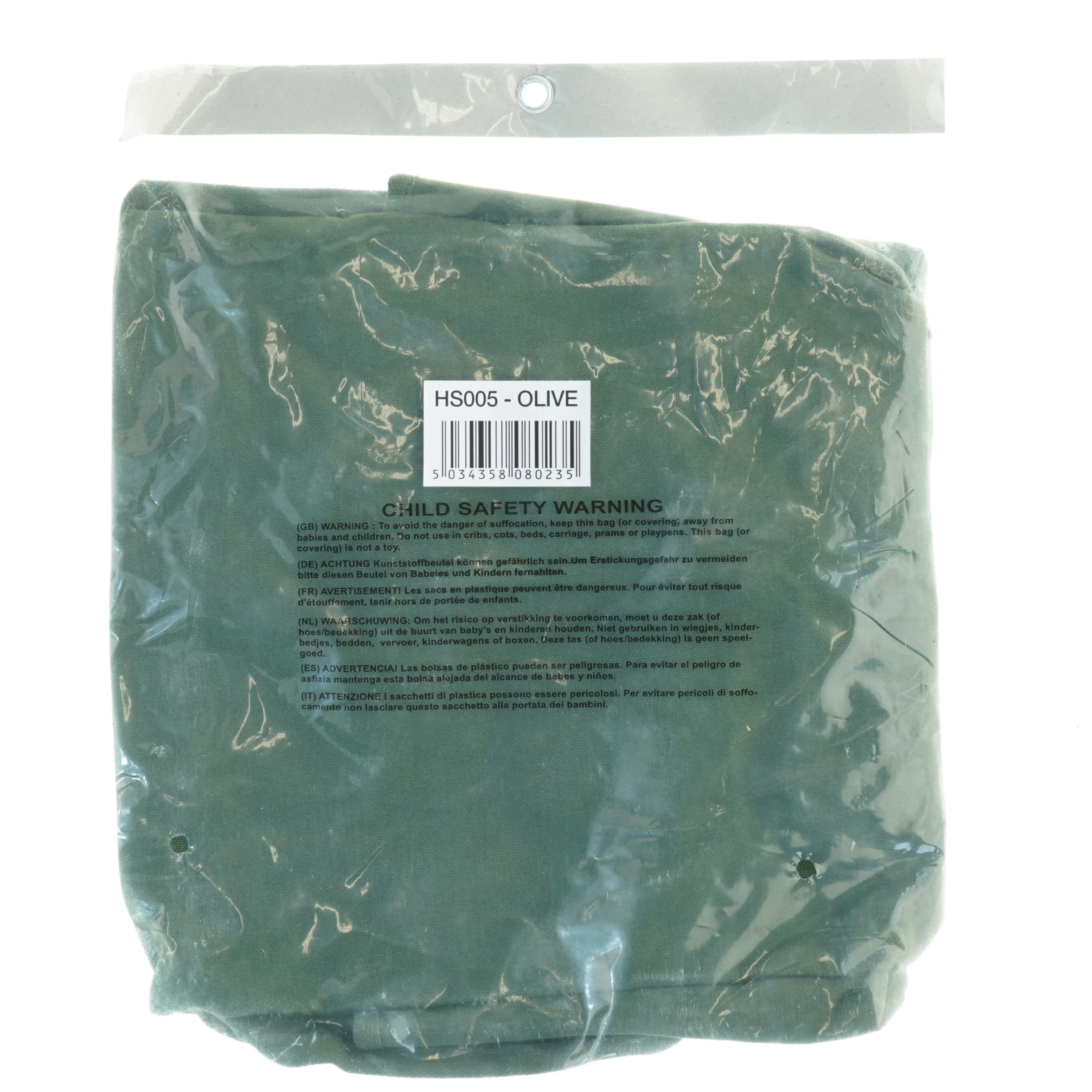 Grøn taske fra Highlander (str. 14 x, 30 x 29 cm)