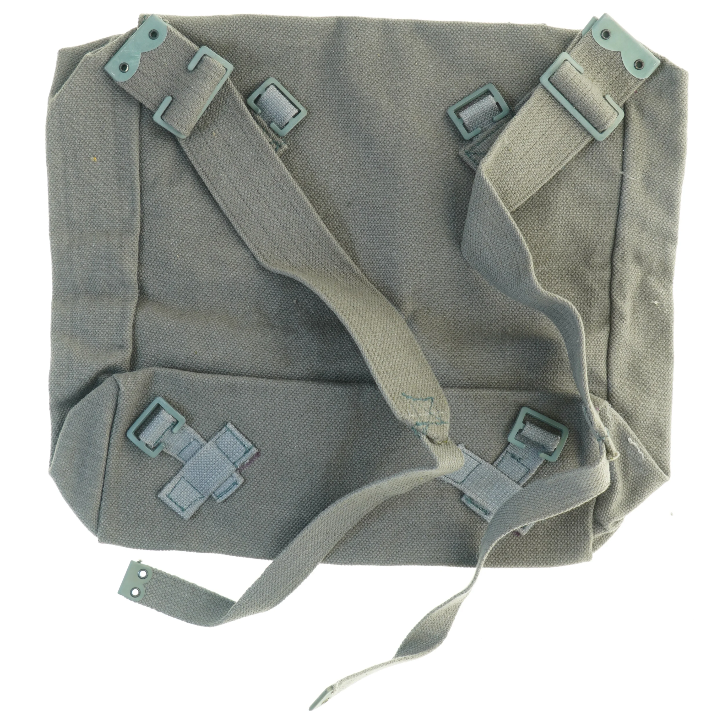 Skuldertaske i militærstil (str. 33 x, 12 x 33 cm)