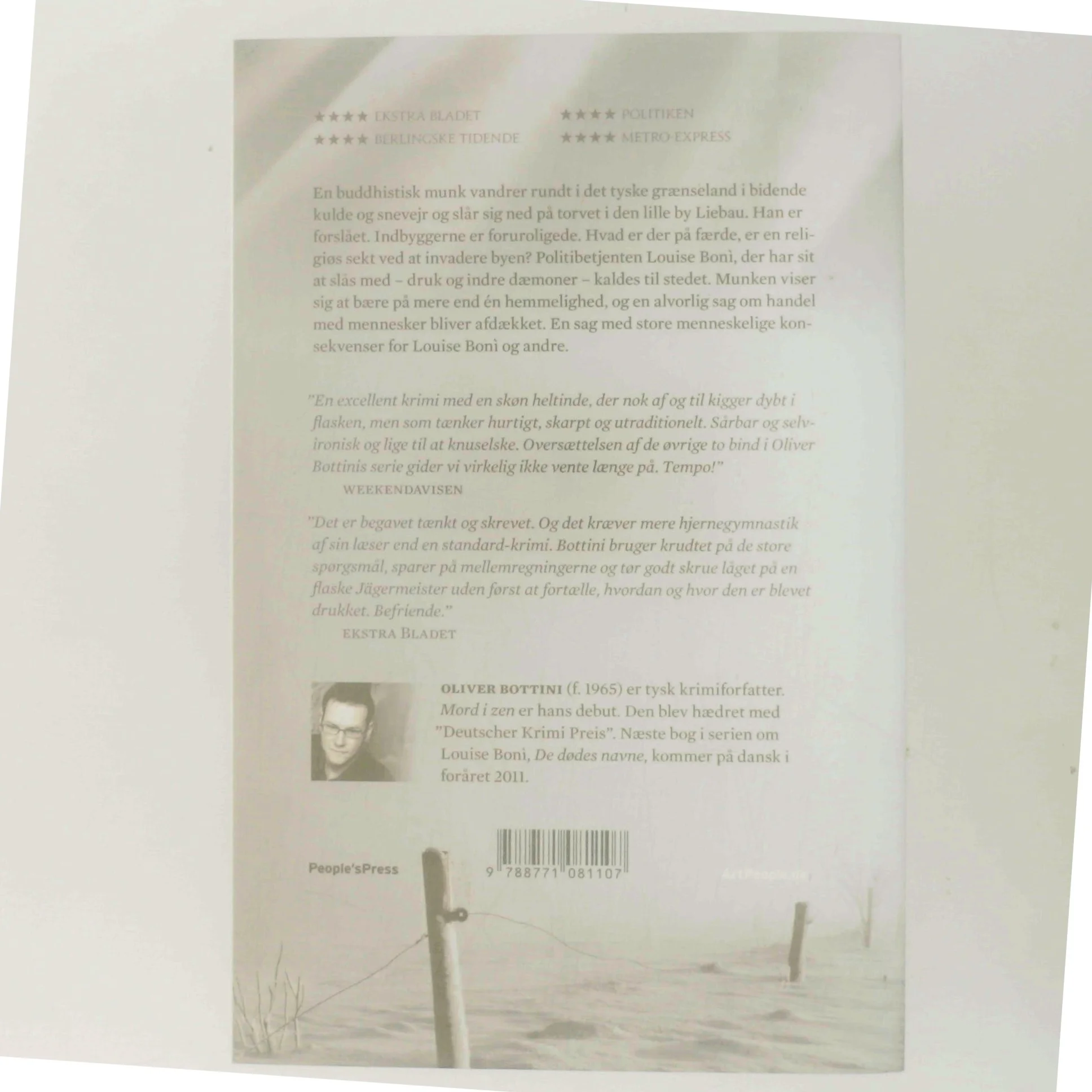 Mord i zen : kriminalroman af Oliver Bottini (Bog)