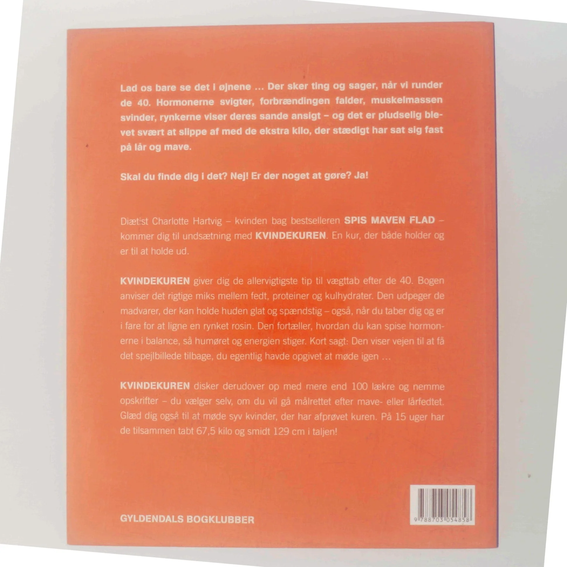 Kvindekuren : slank uden rynker af Charlotte Hartvig (Bog)