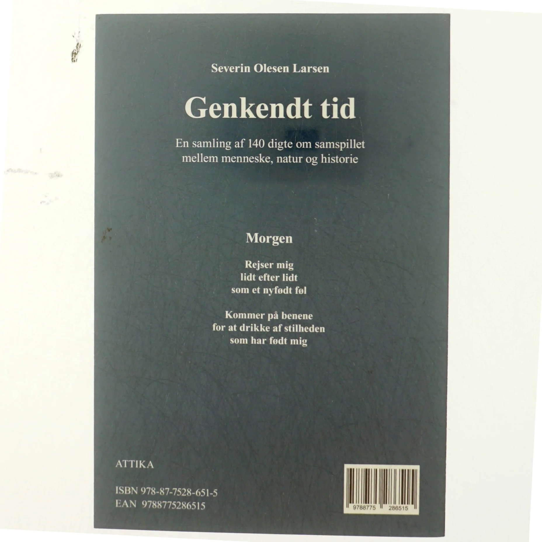 Genkendt tid af Severin Olesen Larsen (Bog)