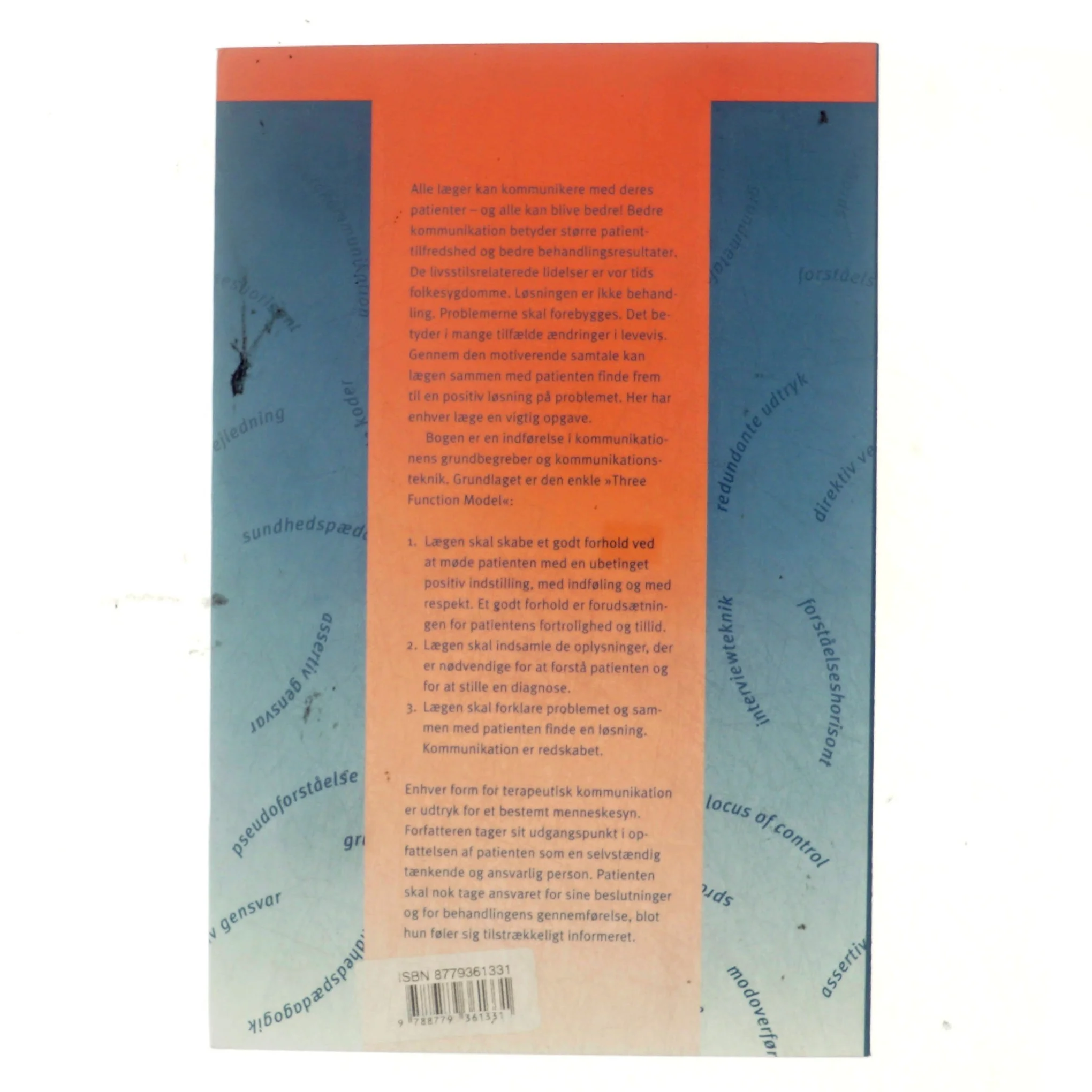 Samtalen med patienten : kommunikation og forståelse af Carl Erik Mabeck (Bog)