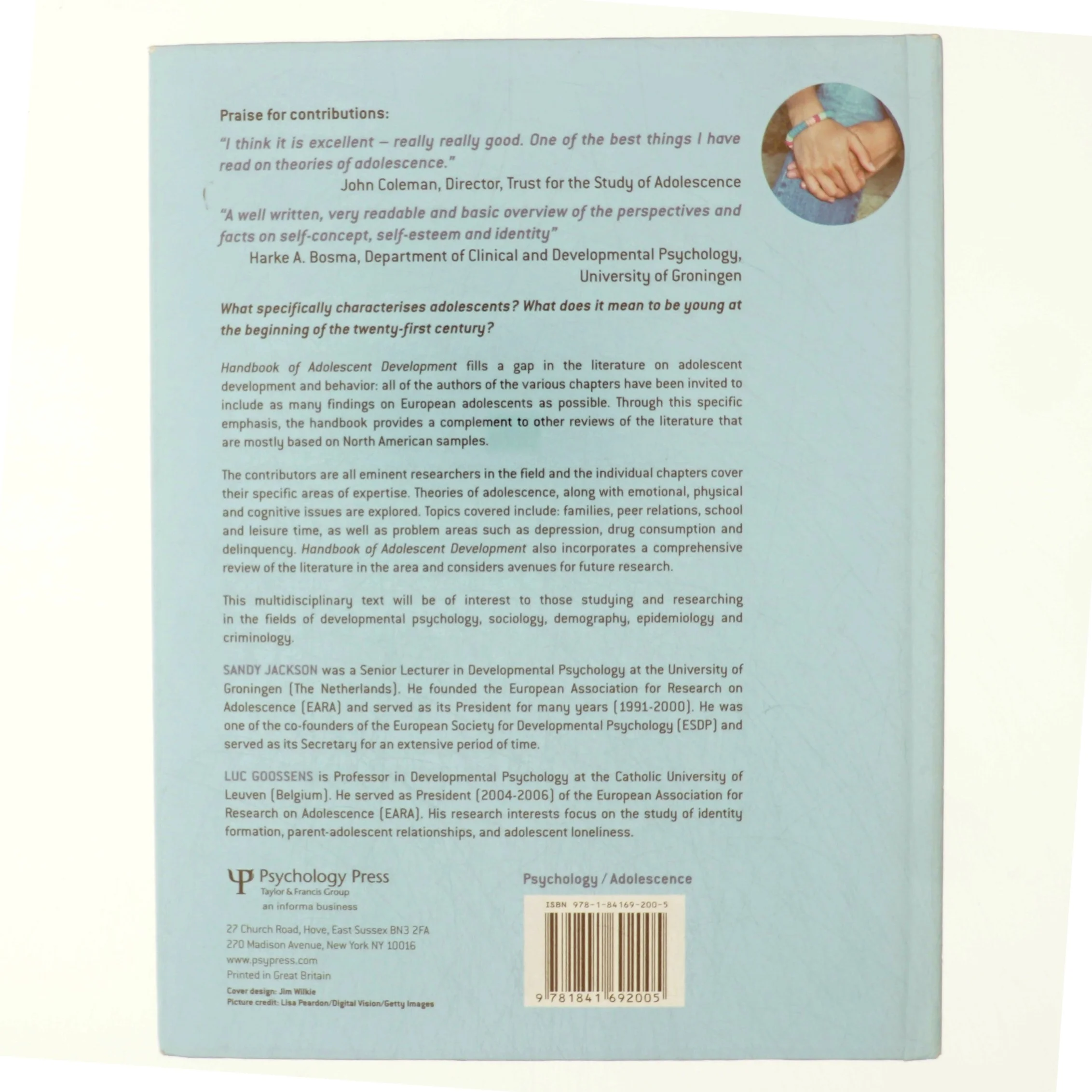 Handbook of adolescent development (Bog)