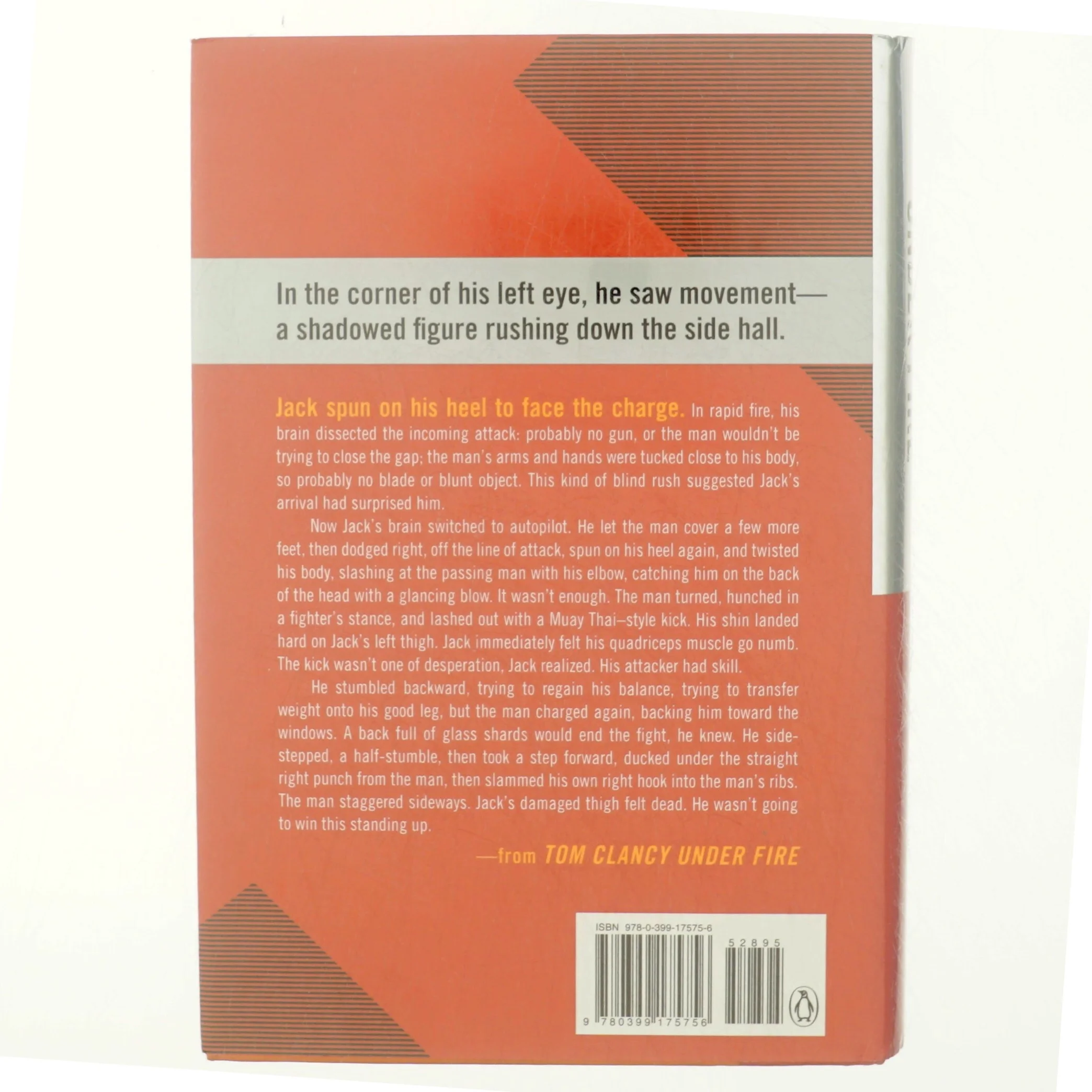 Tom Clancy Under Fire af Grant Blackwood (Bog)