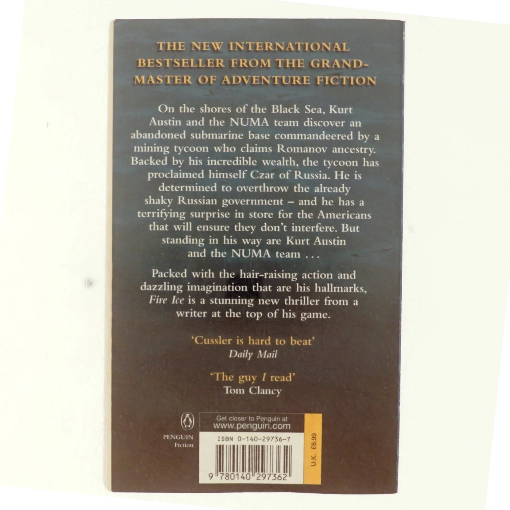 Fire ice : a novel from the NUMA files (Bog)