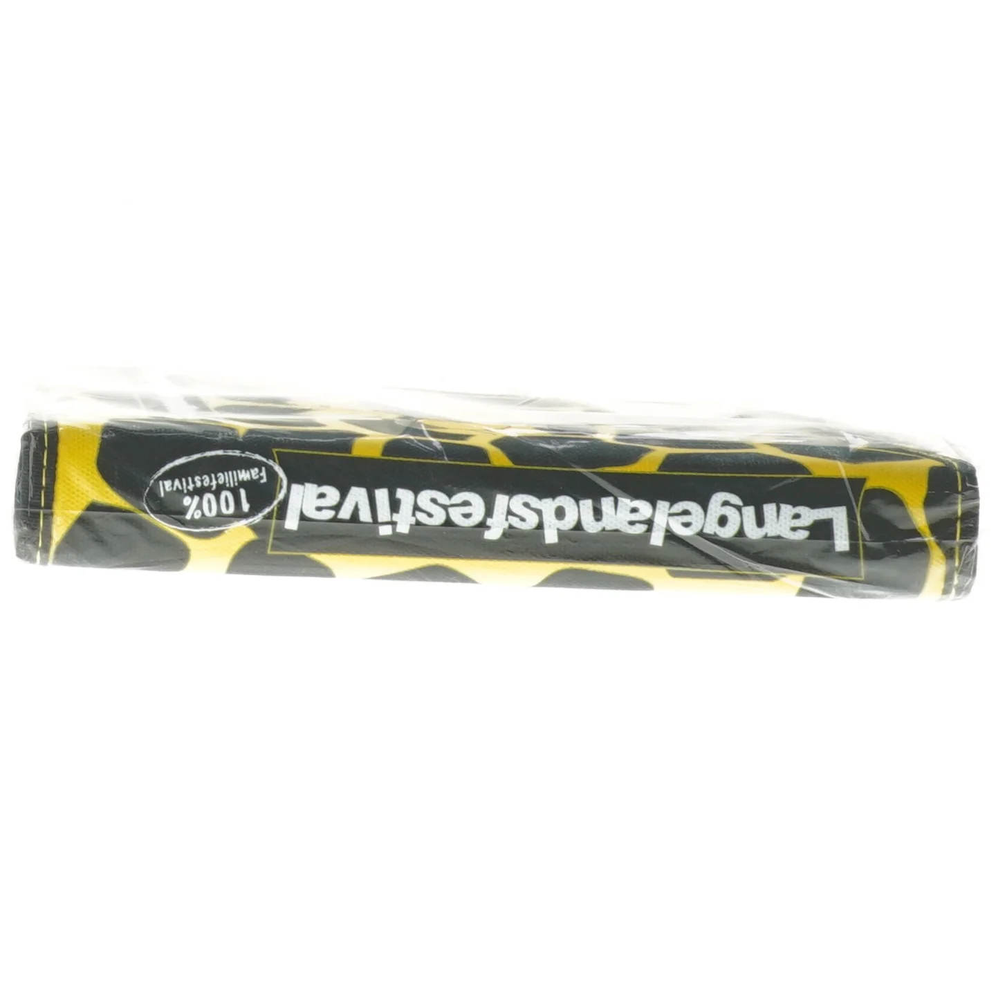 Opbevaringsmappe med girafmotiv fra Langelandsfestival (str. 19,5x13 cm)