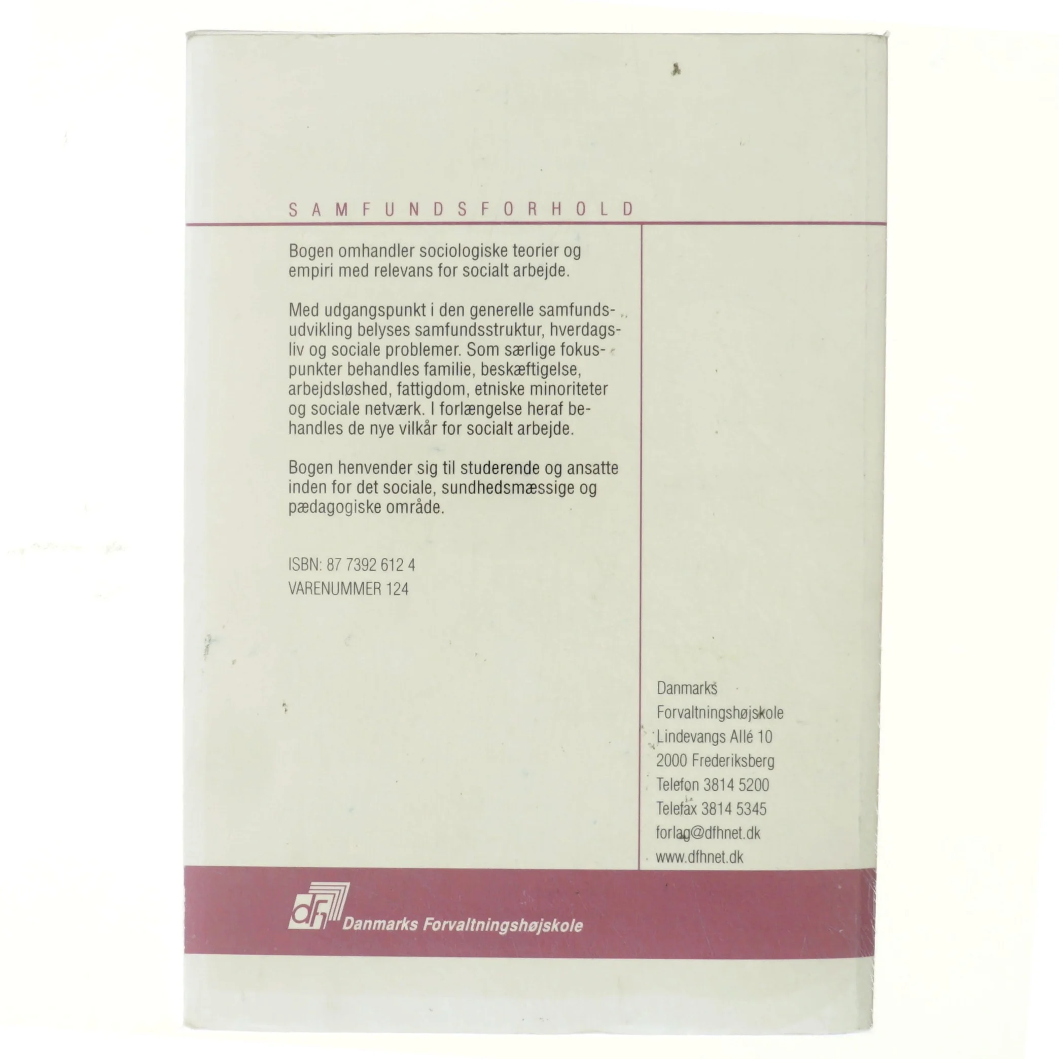 Sociologi og socialarbejde